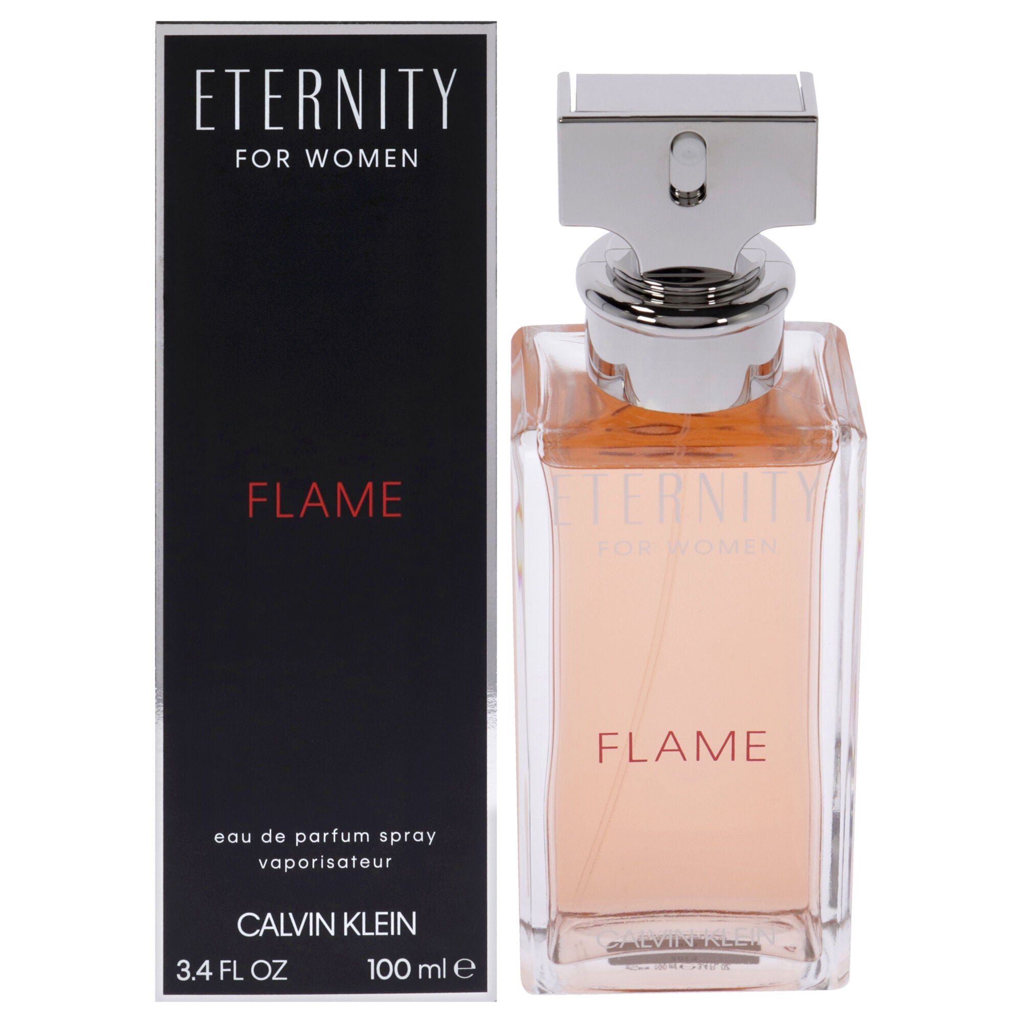 Eternity Flame by Calvin Klein for Women - 3.4 oz EDP Spray, See Description, hi-res image number 0