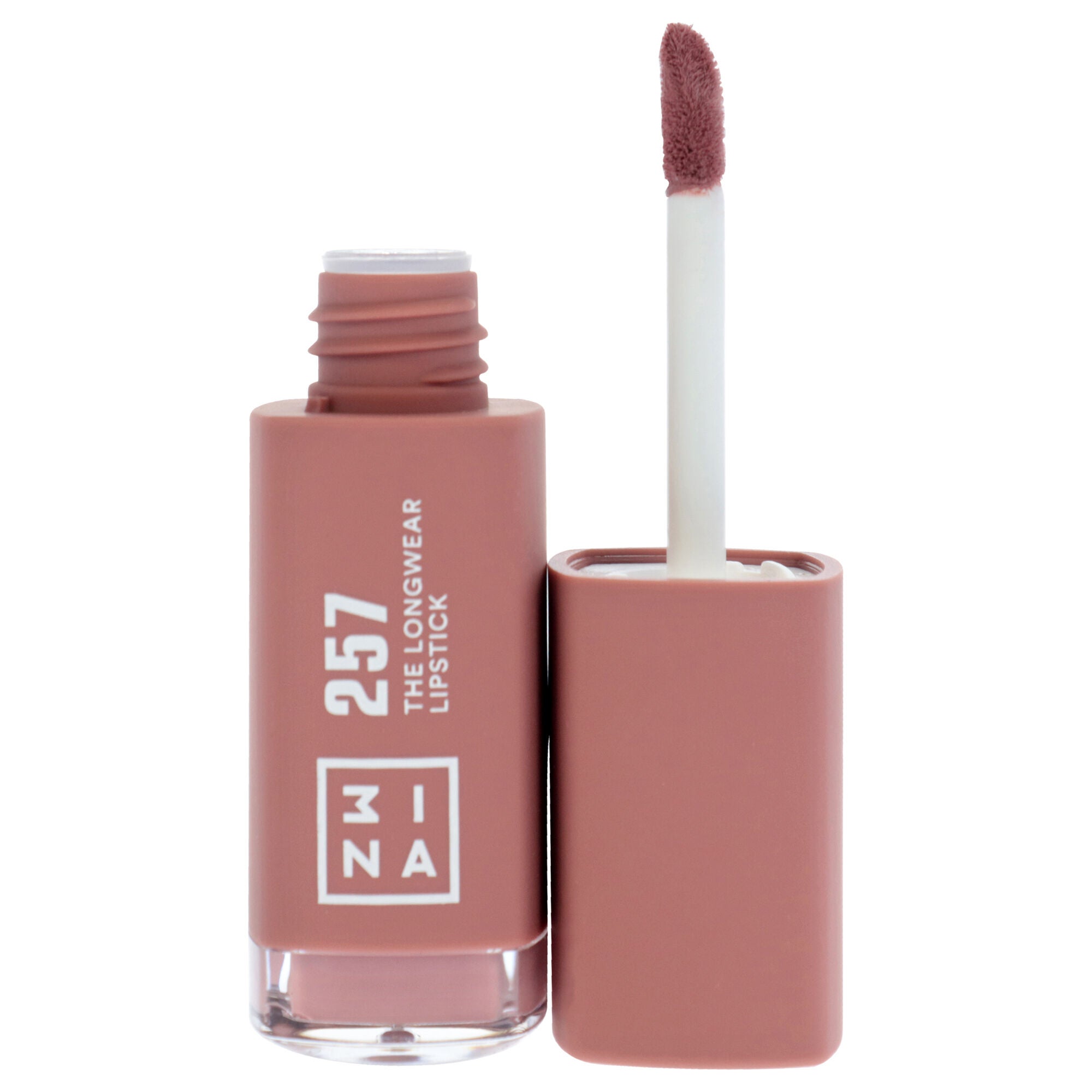 The Longwear Lipstick - 257 Wine Red by 3INA for Women - 0.20 oz Lipstick, See Description, alternate image number 4