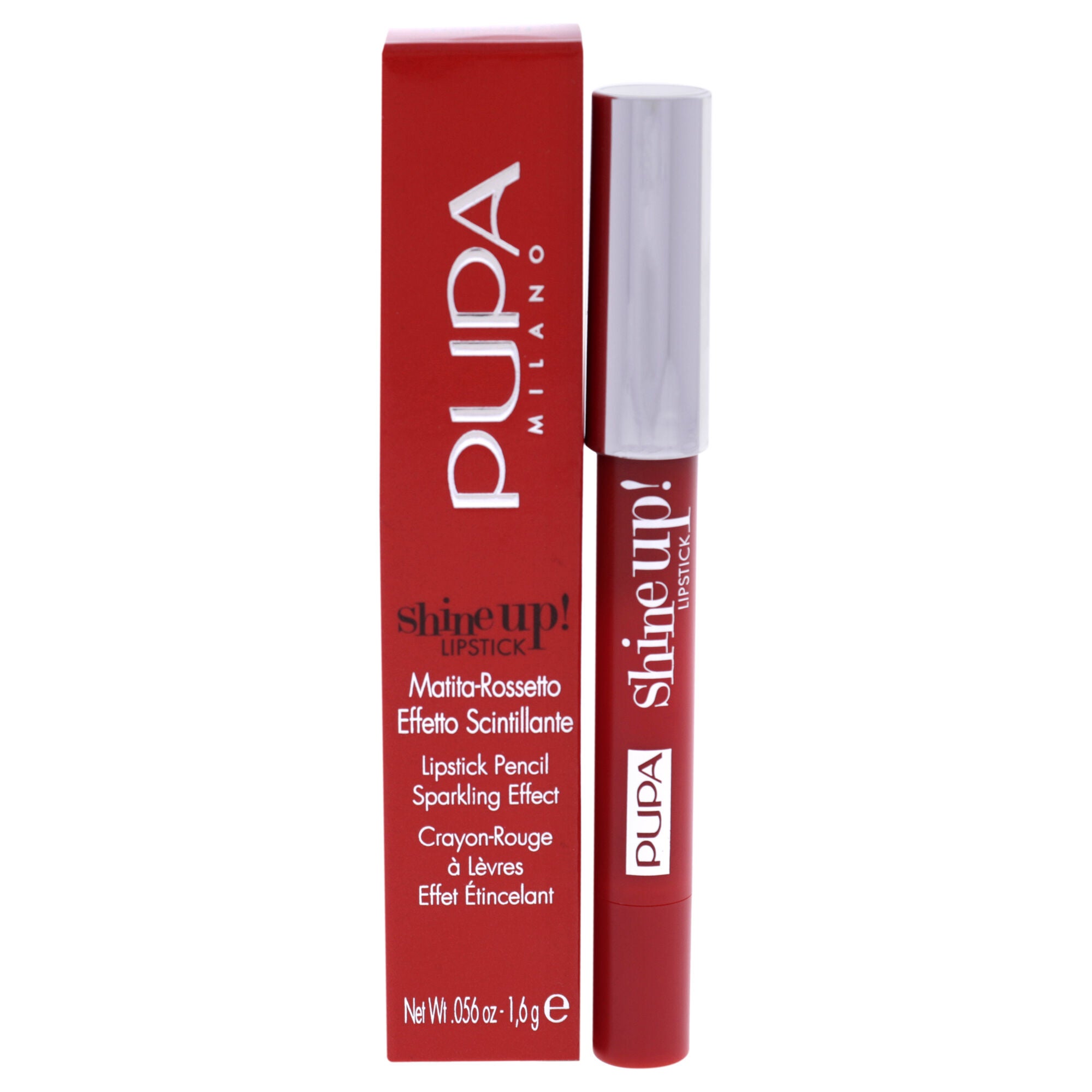 Shine Up! Lipstick - 004 Walking On The Sand by Pupa Milano for Women - 0.056 oz Lipstick, See Description, hi-res image number 0