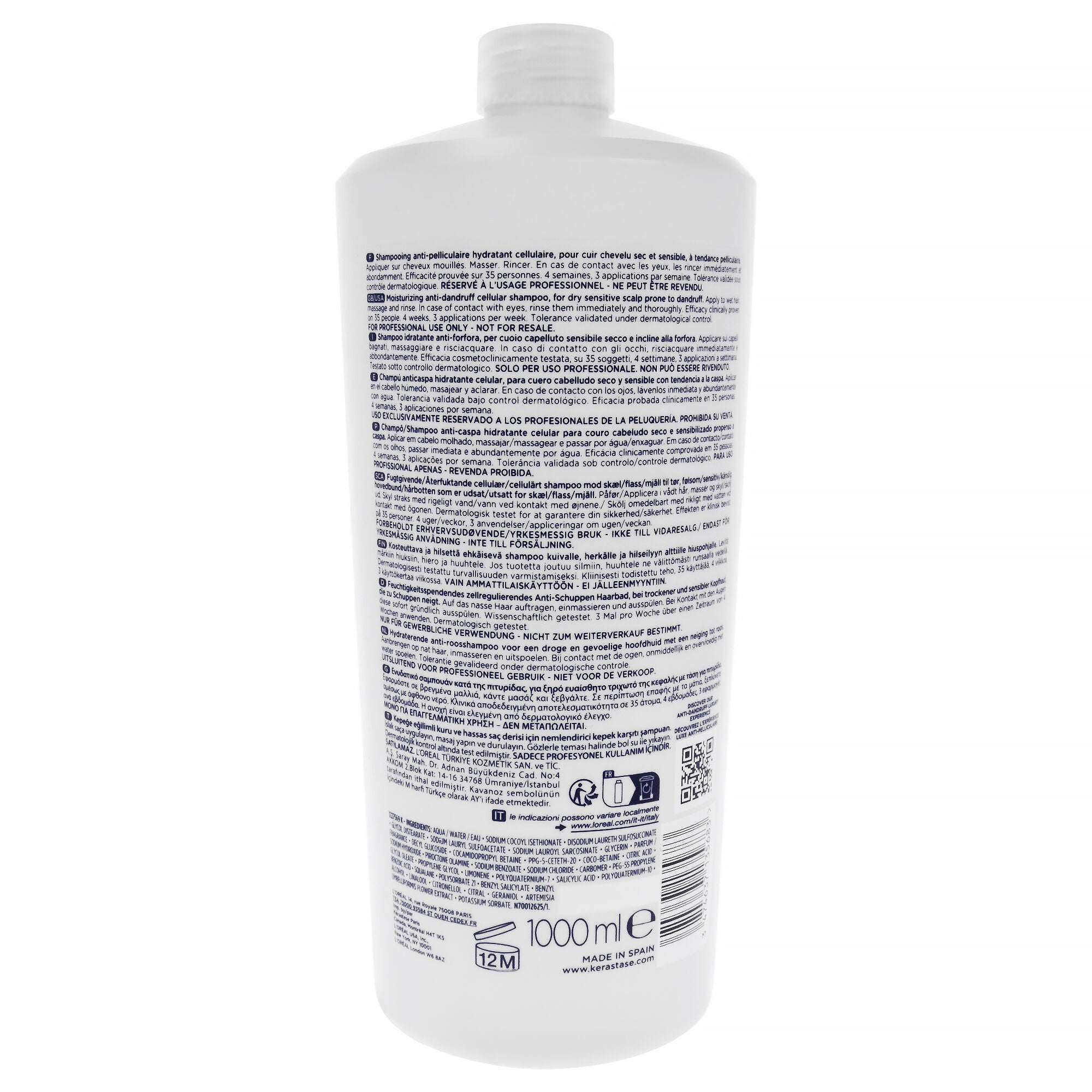 Symbiose Moisturizing Anti-Dandruff Cellular Shampoo by Kerastase for Unisex - 34 oz Shampoo, See Description, alternate image number 2