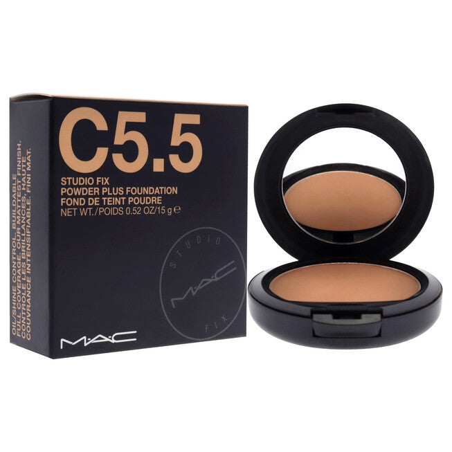 Studio Fix Powder Plus Foundation - C5.5 by MAC for Women - 0.52 oz Foundation, NA, alternate image number null