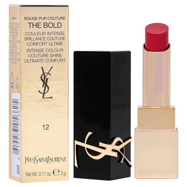 Rouge Pur Couture The Bold Lipstick - 12 Nu Incongru by Yves Saint Laurent for Women - 0.11 oz Lipstick, NA, alternate image number null
