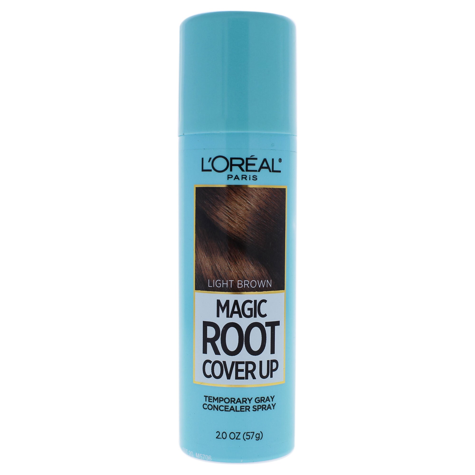 Magic Root Cover Up Temporary Gray Concealer Spray - Light Brown by LOreal Professional for Women - 2 oz Hair Color, NA, hi-res image number 0