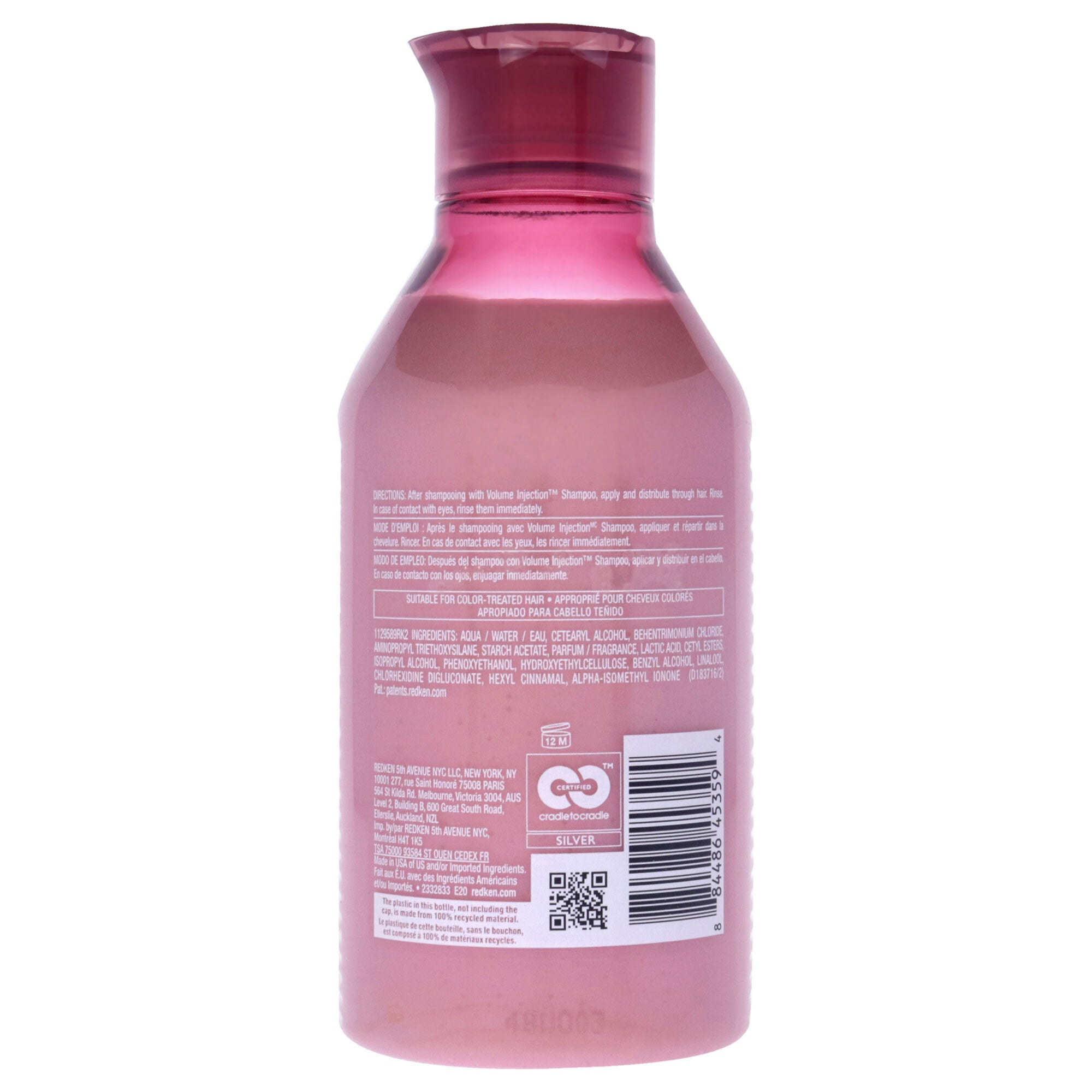 Volume Injection Conditioner-NP by Redken for Unisex - 10.1 oz Conditioner, White, alternate image number 2