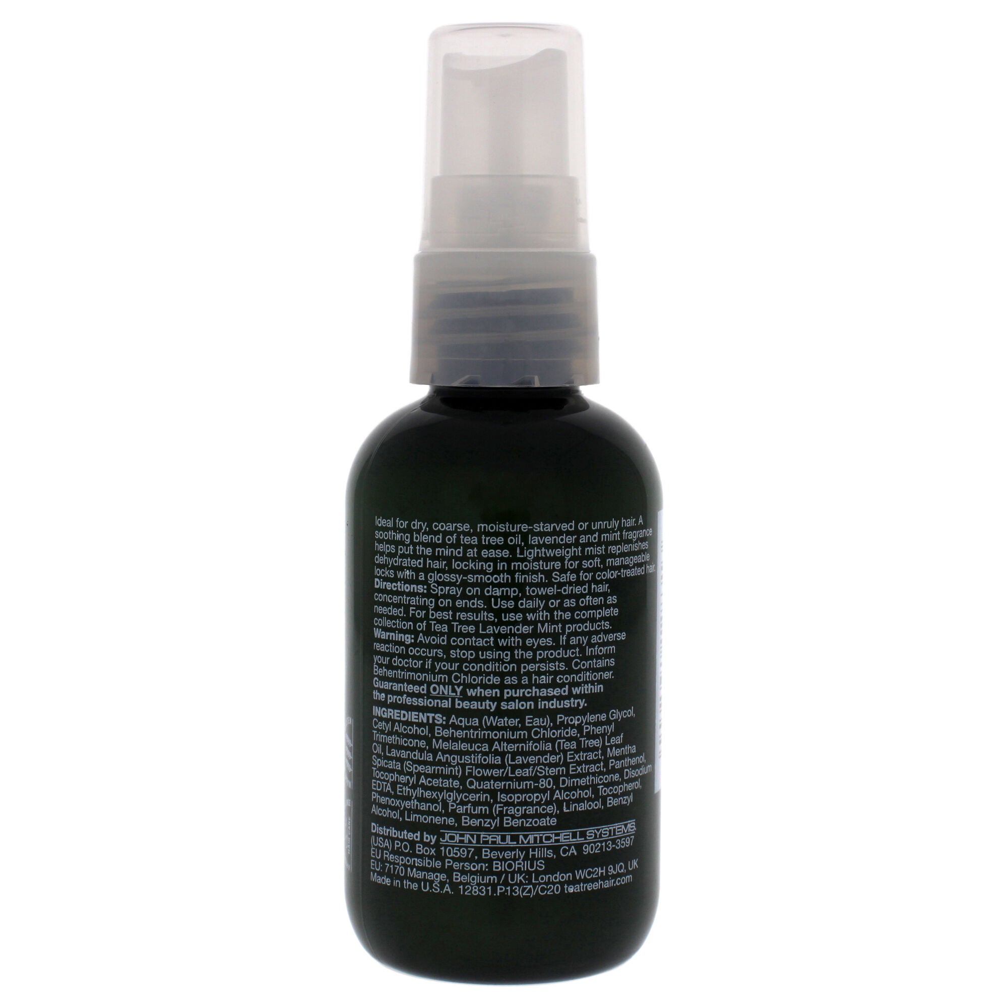 Tea Tree Conditioning Leave-In Spray - Lavender Mint by Paul Mitchell for Unisex - 2.5 oz Hair Spray, See Description, alternate image number 2