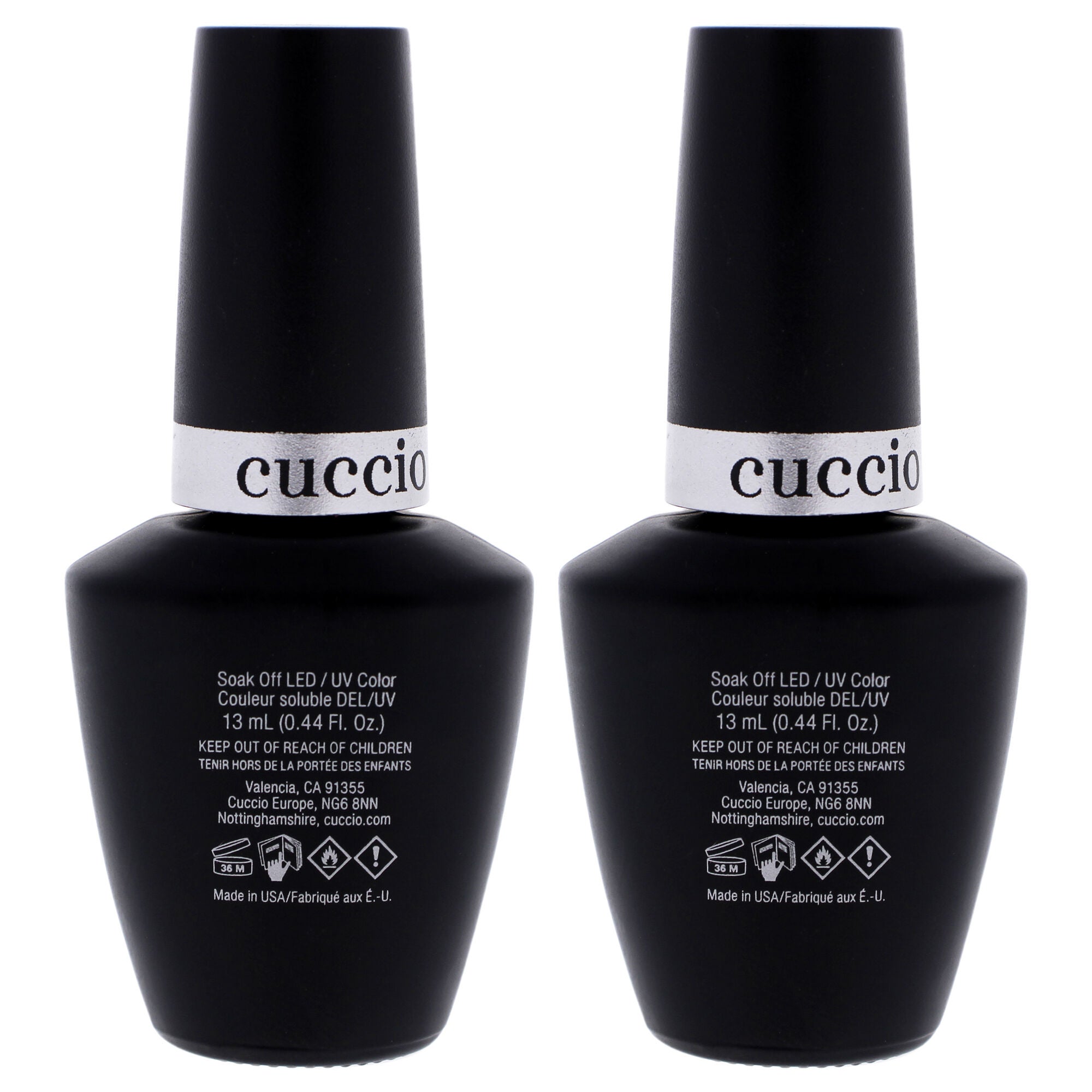 Veener Soak Off Gel - Positivity by Cuccio Colour for Women - 0.44 oz Nail Polish - Pack of 2, , alternate image number 3