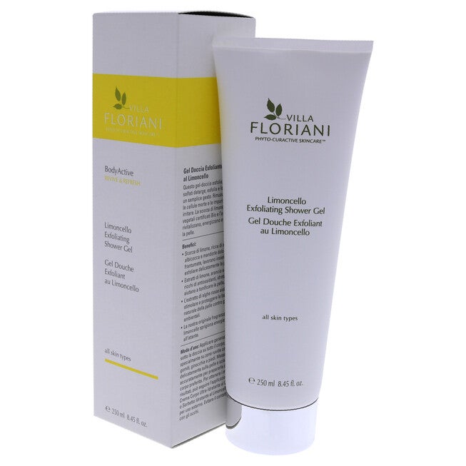 BodyActive Exfoliating Shower Gel - Limoncello by Villa Floriani for Women - 8.45 oz Shower Gel, NA, alternate image number null