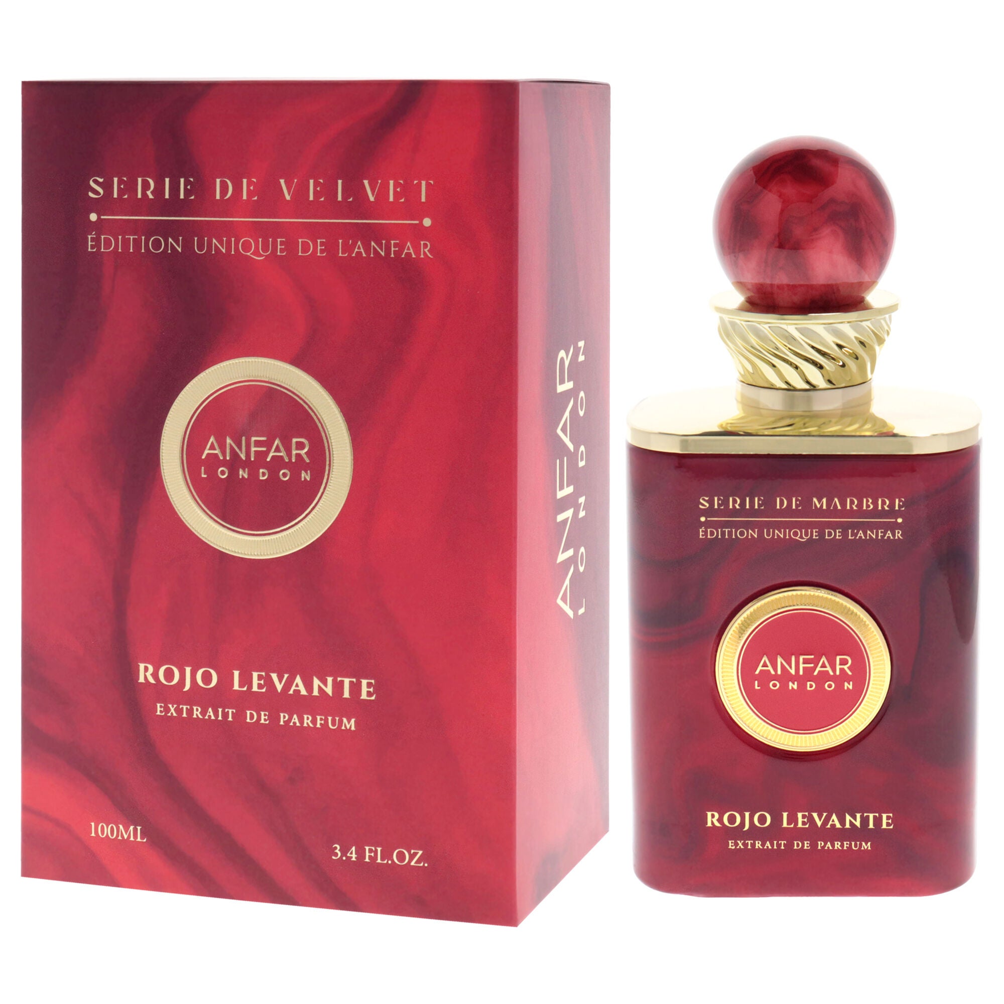 Serie De Velvet - Rojo Levante by Anfar for Women - 3.4 oz Extrait De Parfum Spray, See Description, alternate image number 3