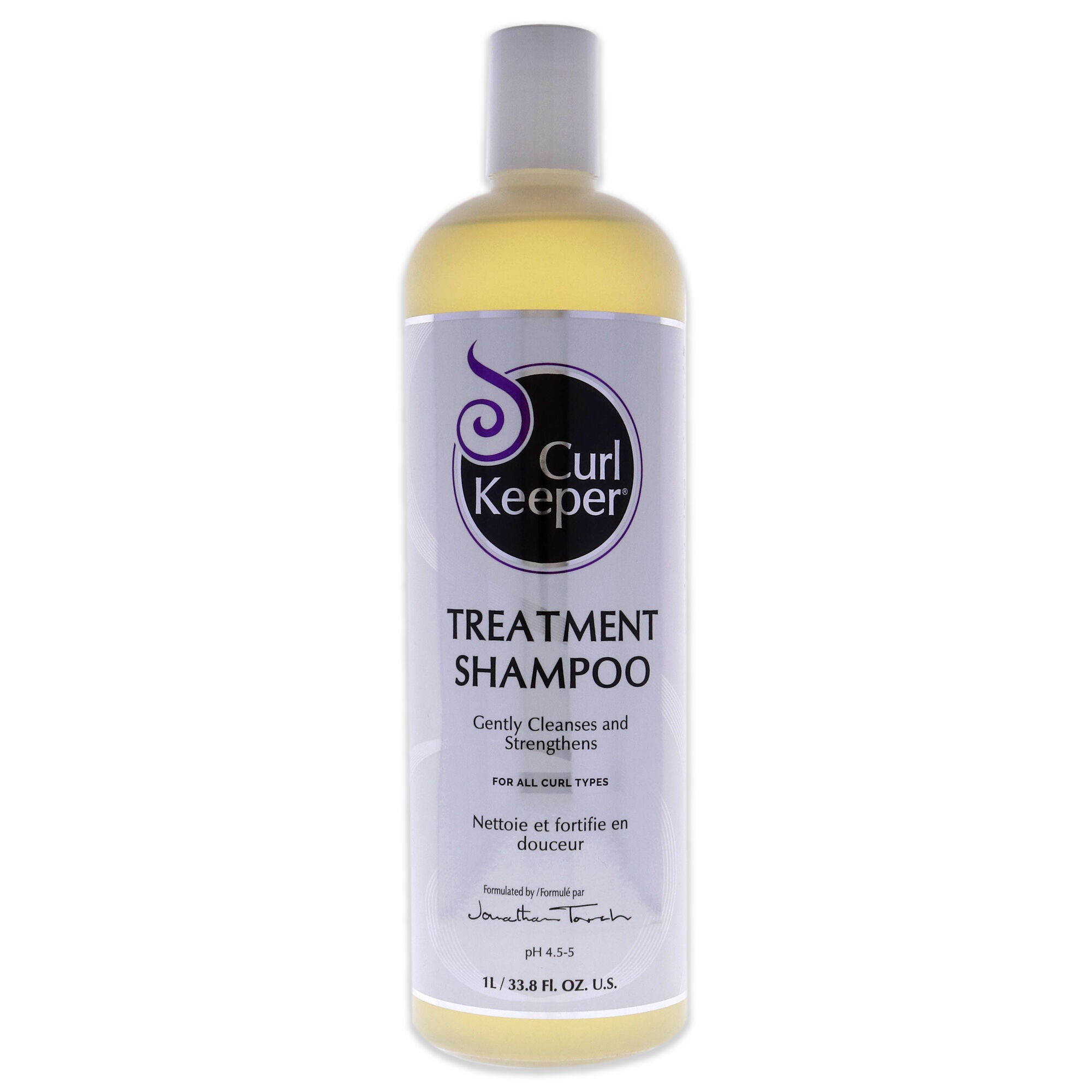 Treatment Shampoo Gently Cleanses and Strengthens by Curl Keeper for Unisex - 33.8 oz Shampoo, , alternate image number 3
