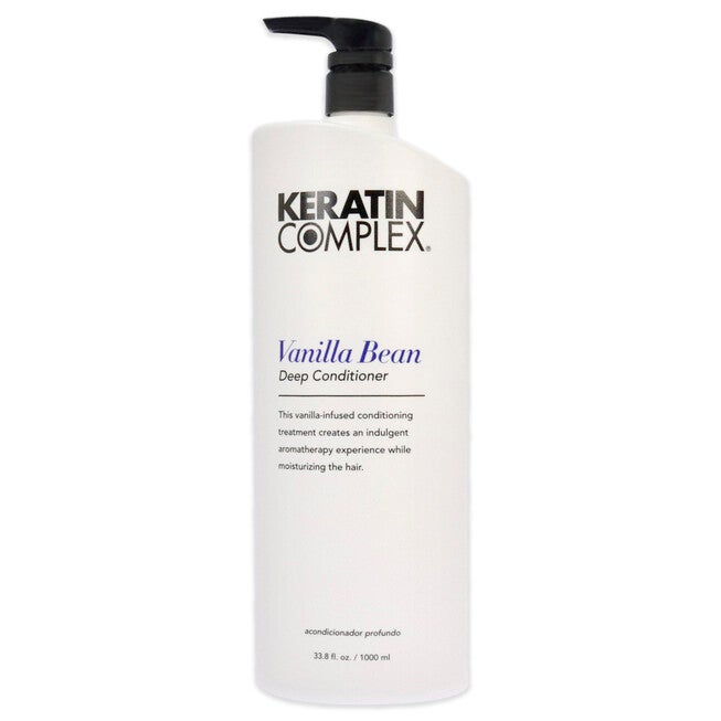Keratin Complex Vanilla Bean Deep Conditioner by Keratin Complex for Unisex - 33.8 oz Conditioner, NA, hi-res image number null