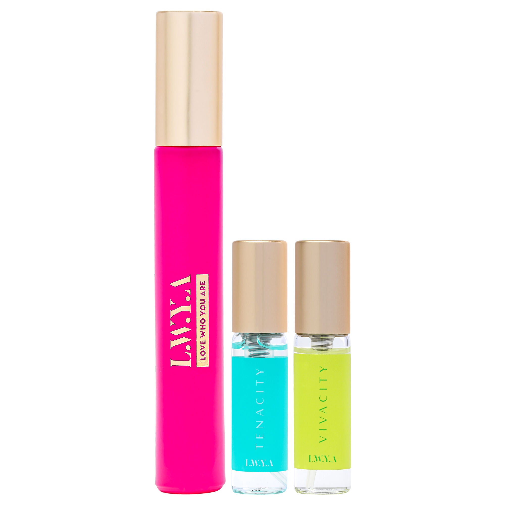 Audacity Discovery Set by LWYA for Women - 3 Pc Mini Gift Set 0.27oz Audacity EDP Spray, 0.1oz Tenacity EDP Spray, 0.1oz Vivacity EDP Spray, See Description, alternate image number 3