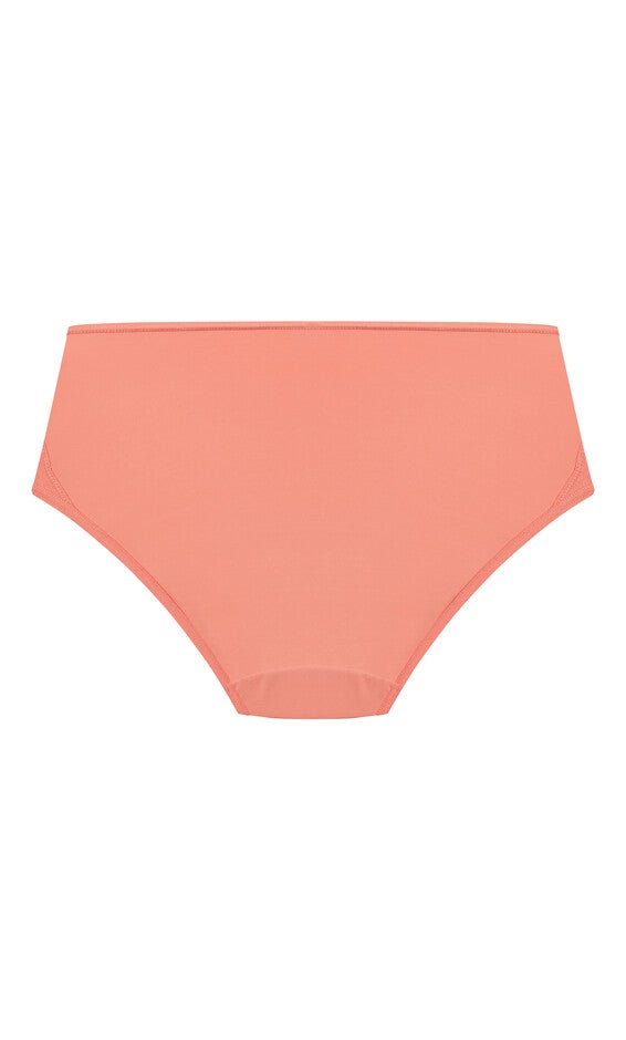 Fashion Microfiber Hi Cut Brief - rose, , alternate image number null