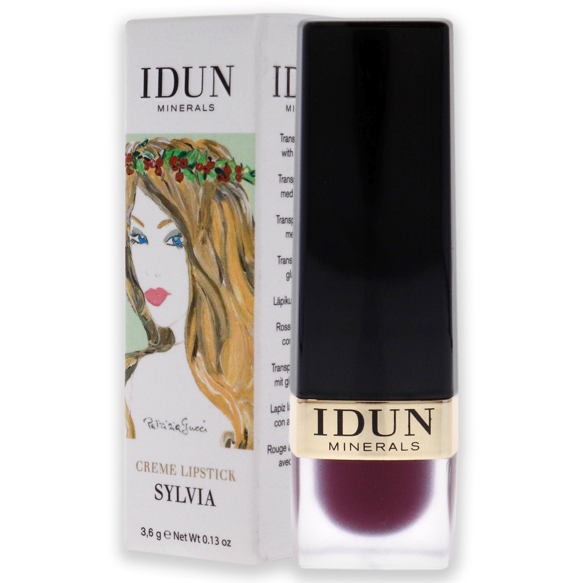 Creme Lipstick - 206 Sylvia by Idun Minerals for Women - 0.13 oz Lipstick, See Description, alternate image number 3