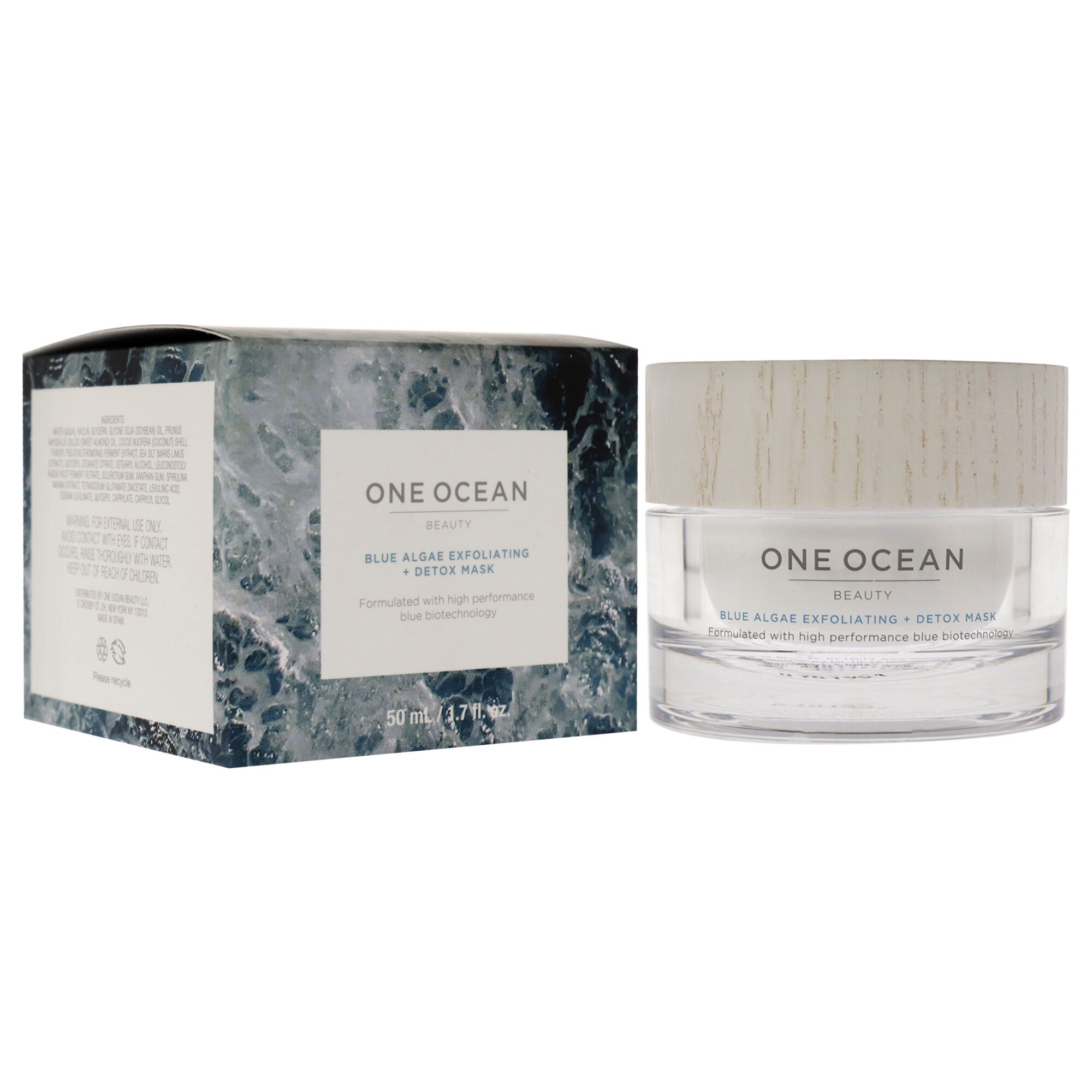 Blue Algae Exfoliating Plus Detox Mask by One Ocean Beauty for Women - 1.7 oz Mask, , alternate image number 7
