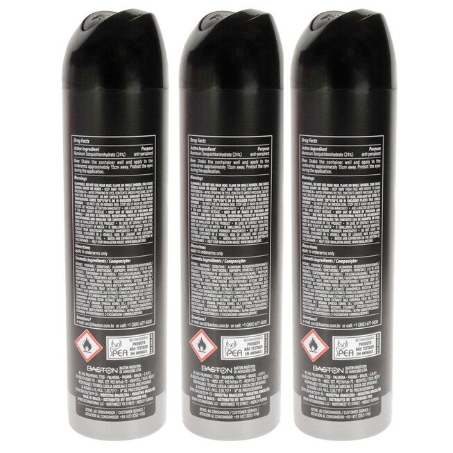 48 Hours Element Antiperspirant Deodorant - Vulcan by Above for Men - 3.17 oz Deodorant Spray - Pack of 3, See Description, alternate image number 1