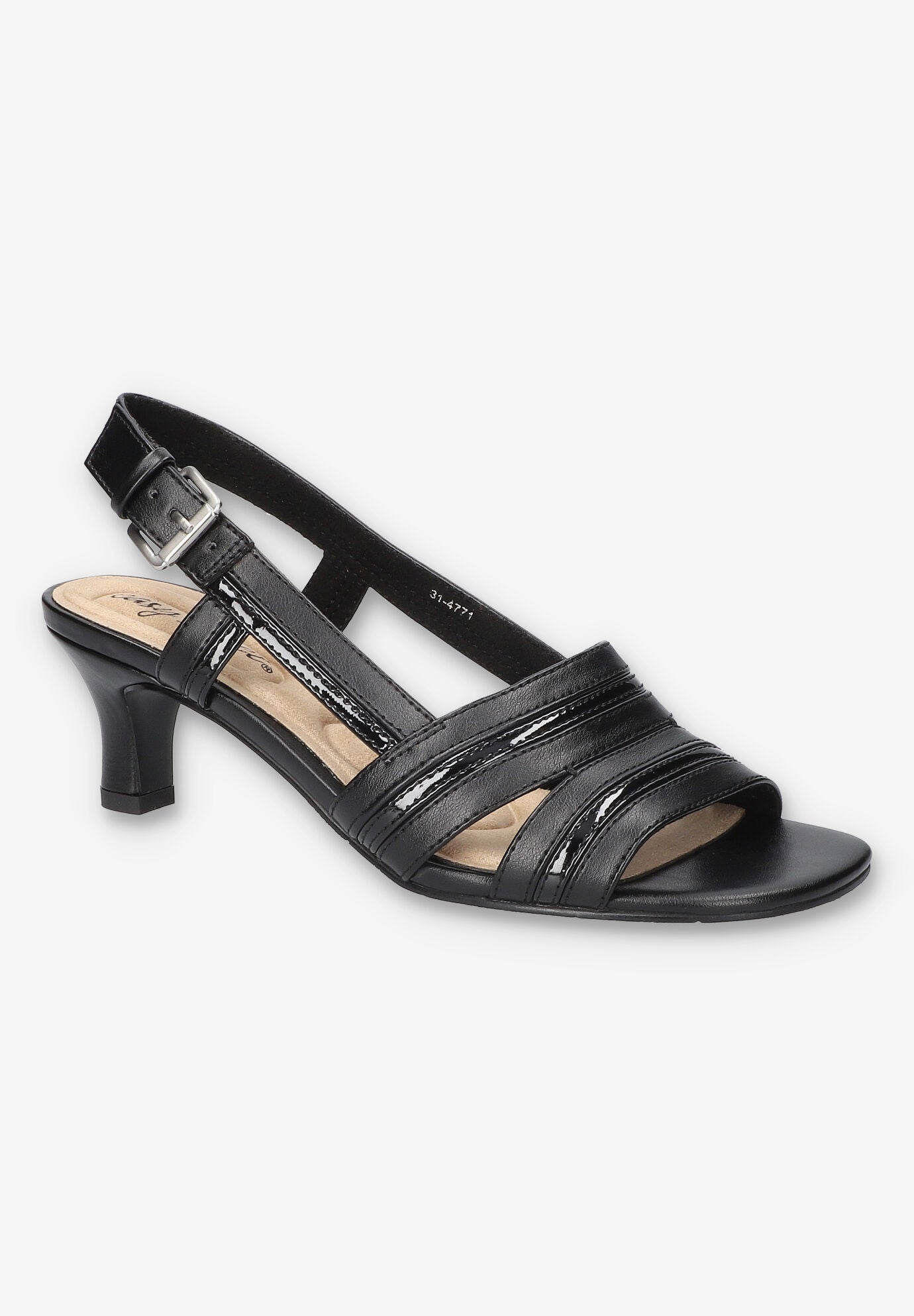 Meghan Slingback Heeled Sandal, BLACK, hi-res image number 0