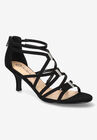 Karlette Sandals, BLACK SUEDE, hi-res image number null