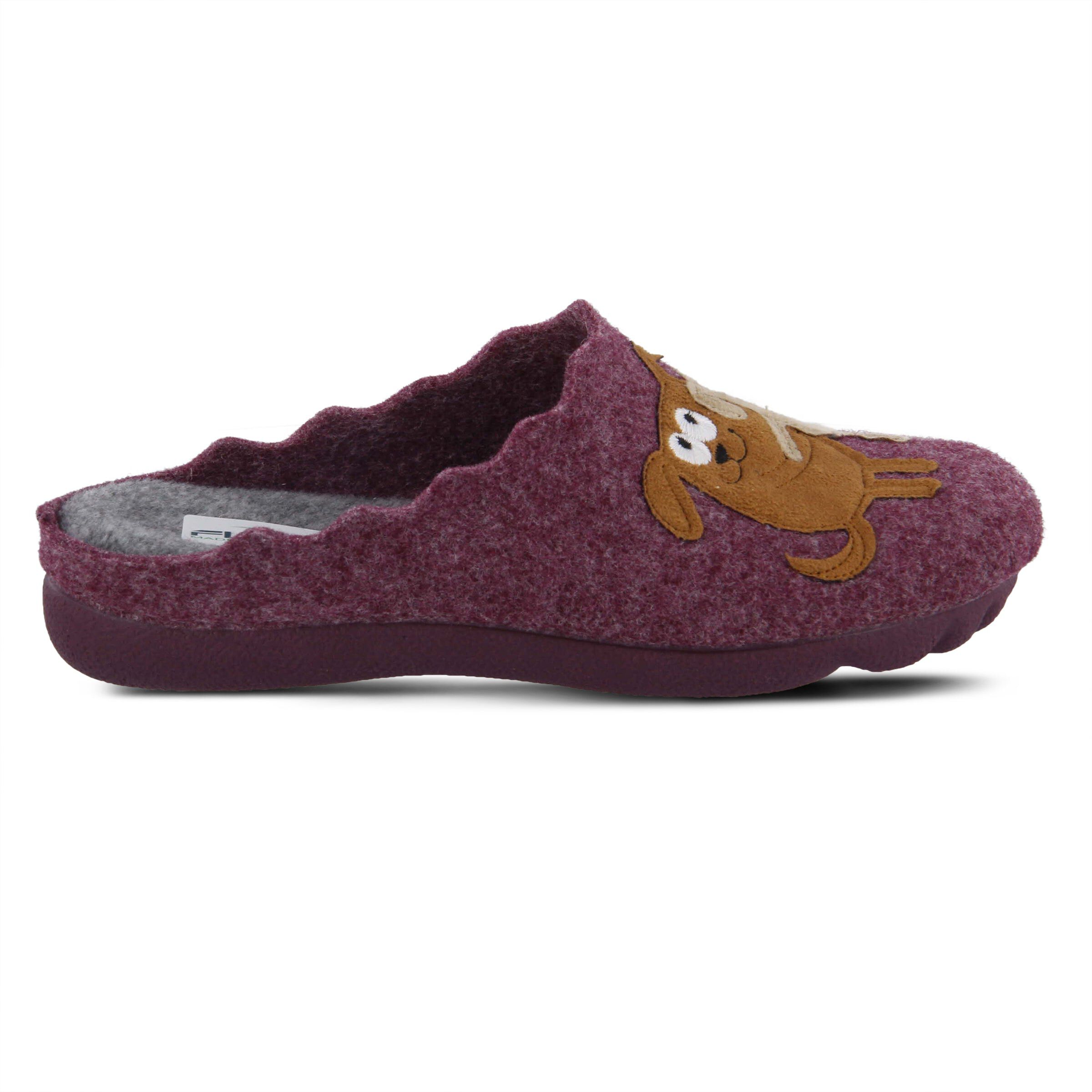 Petlove Slippers, BORDEAUX, alternate image number 4