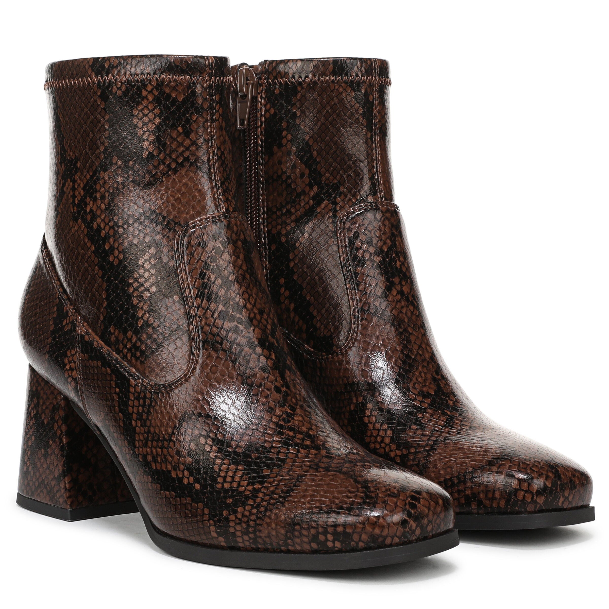 Henny Ankle Boot, DARK BROWN MULTI, alternate image number 2