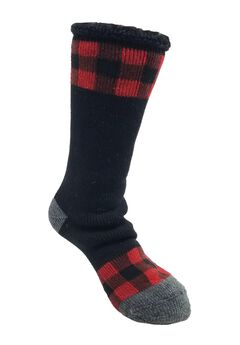 Buffalo Check Thermal Socks