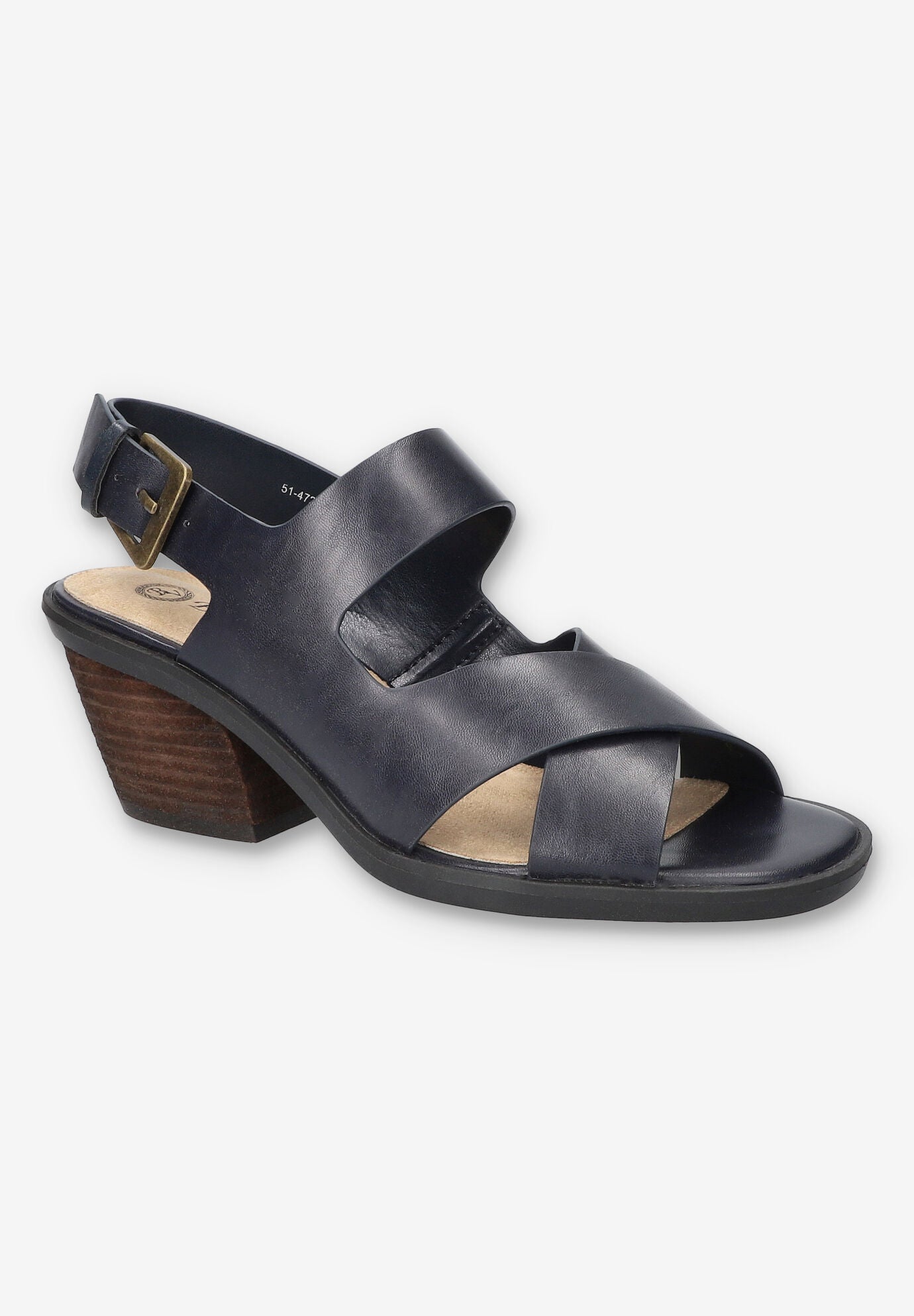 Cameron Block Heel Sandal, NAVY, hi-res image number 0