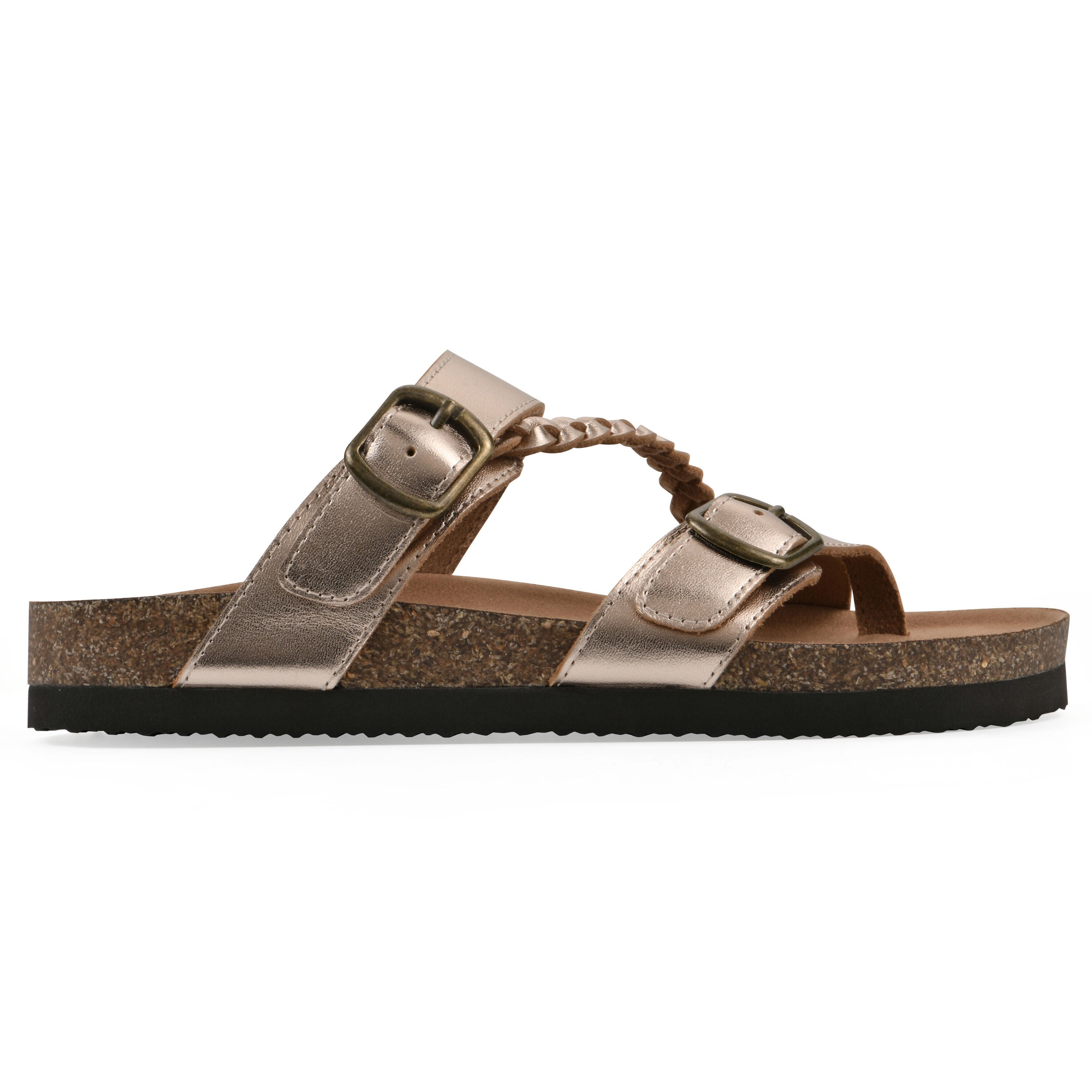 Hammy Footbeds Sandal, ROSEGOLD LEATHER, alternate image number 2