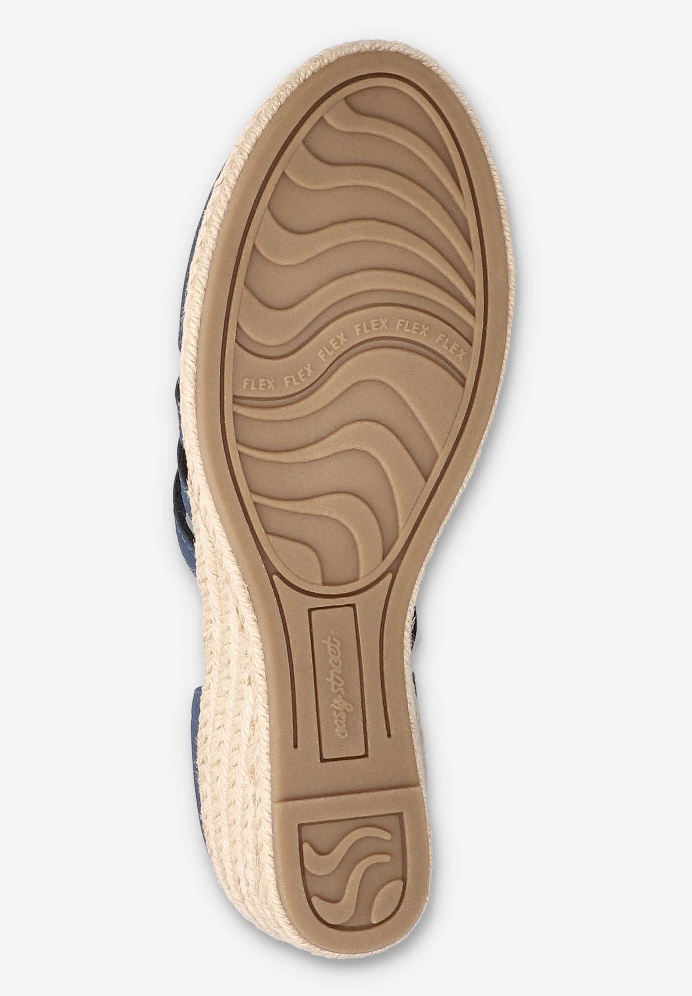 Daytona Espadrille Wedge, NAVY, alternate image number 5