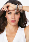 Beautiful Bangle Set, SILVER, hi-res image number null