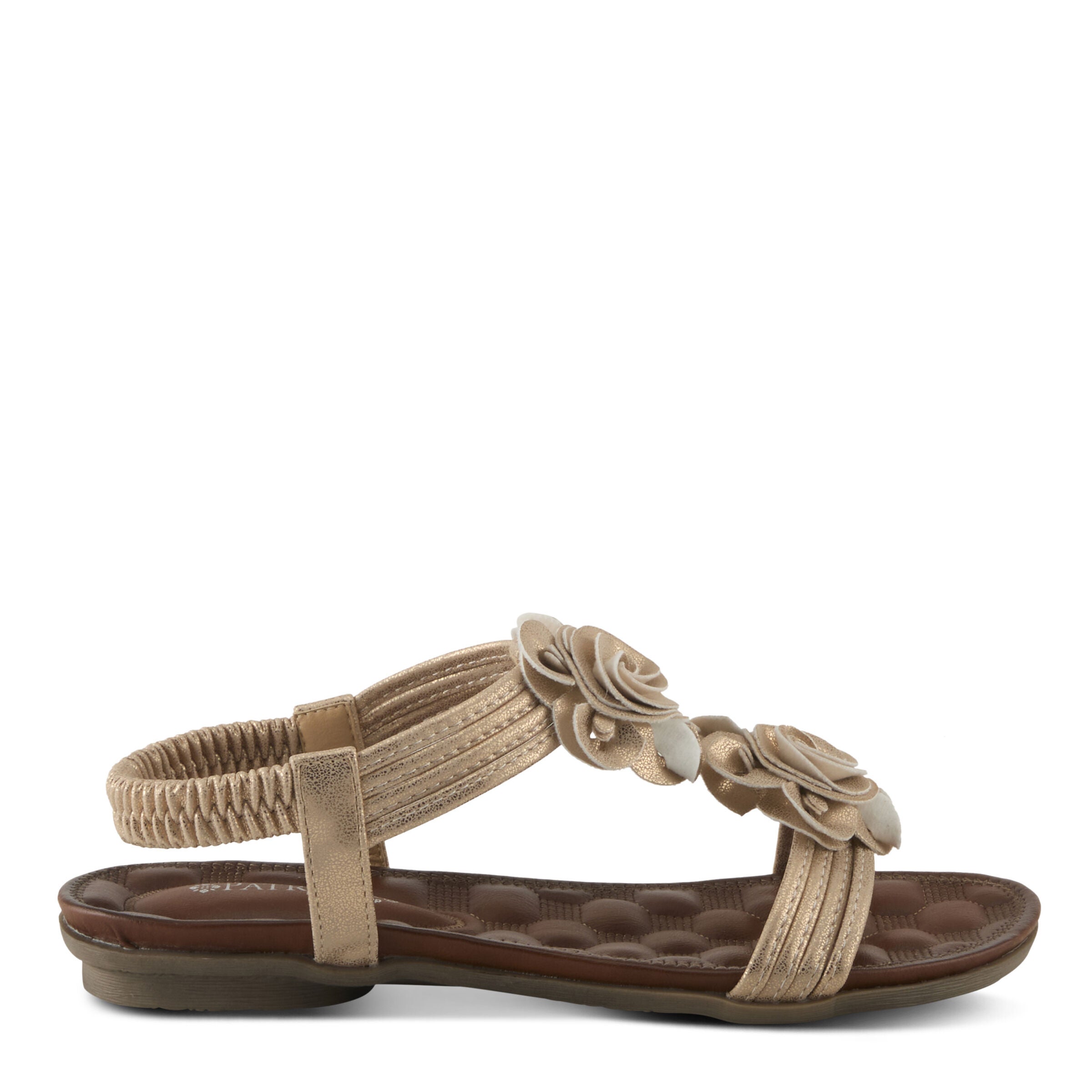 Nectarine T-Strap Thong Sandal, ROSE GOLD, alternate image number 5