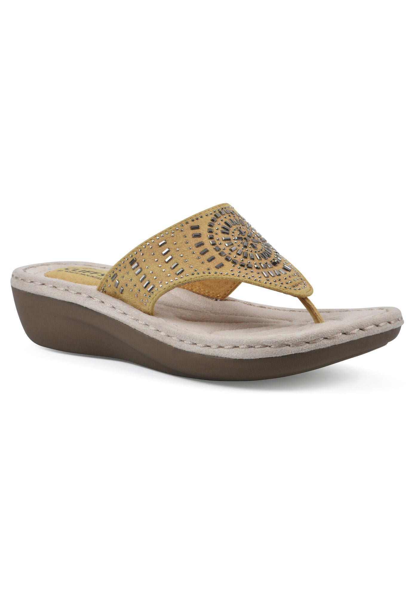 Cienna Sandals, MARIGOLD FABRIC, hi-res image number 0