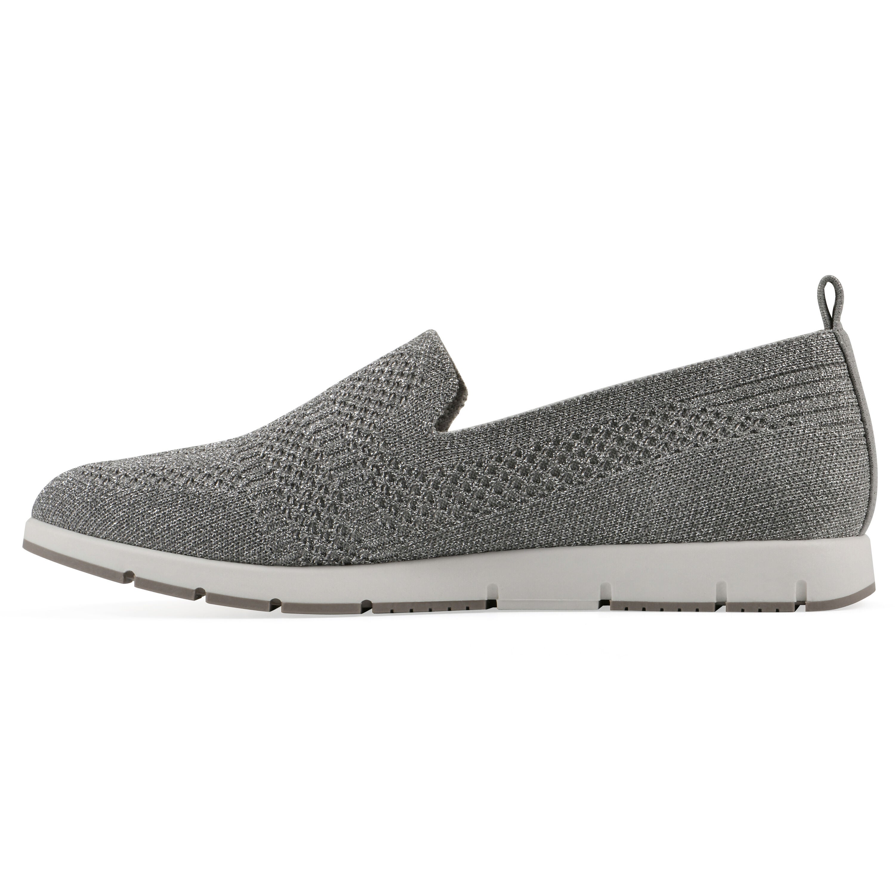Garren Slip-On Shoe, GREY GLITTER KNIT, alternate image number 3