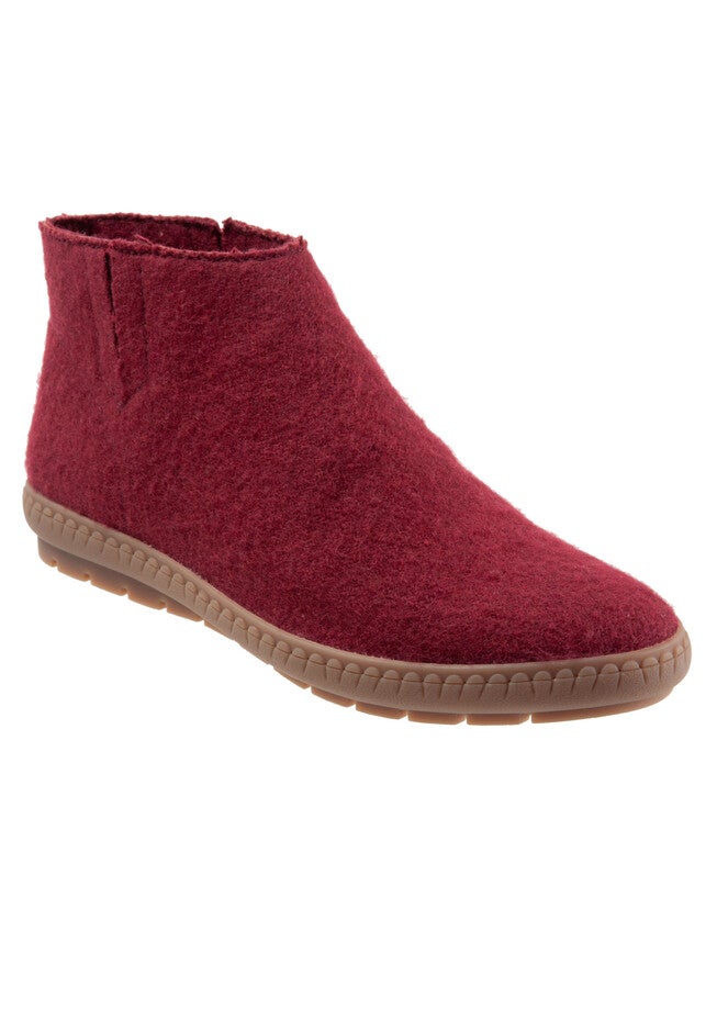Izzy Bootie, WINE FABRIC, hi-res image number 0