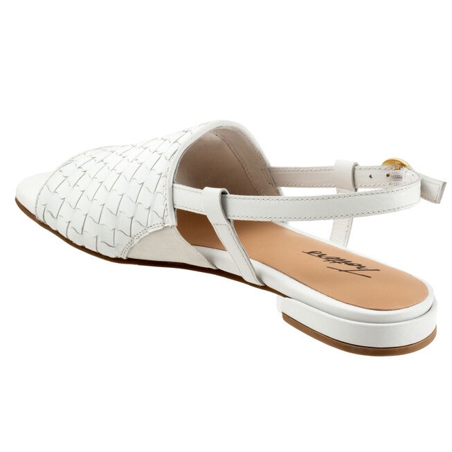 Nola Sandal, WHITE, on-hover image number 1