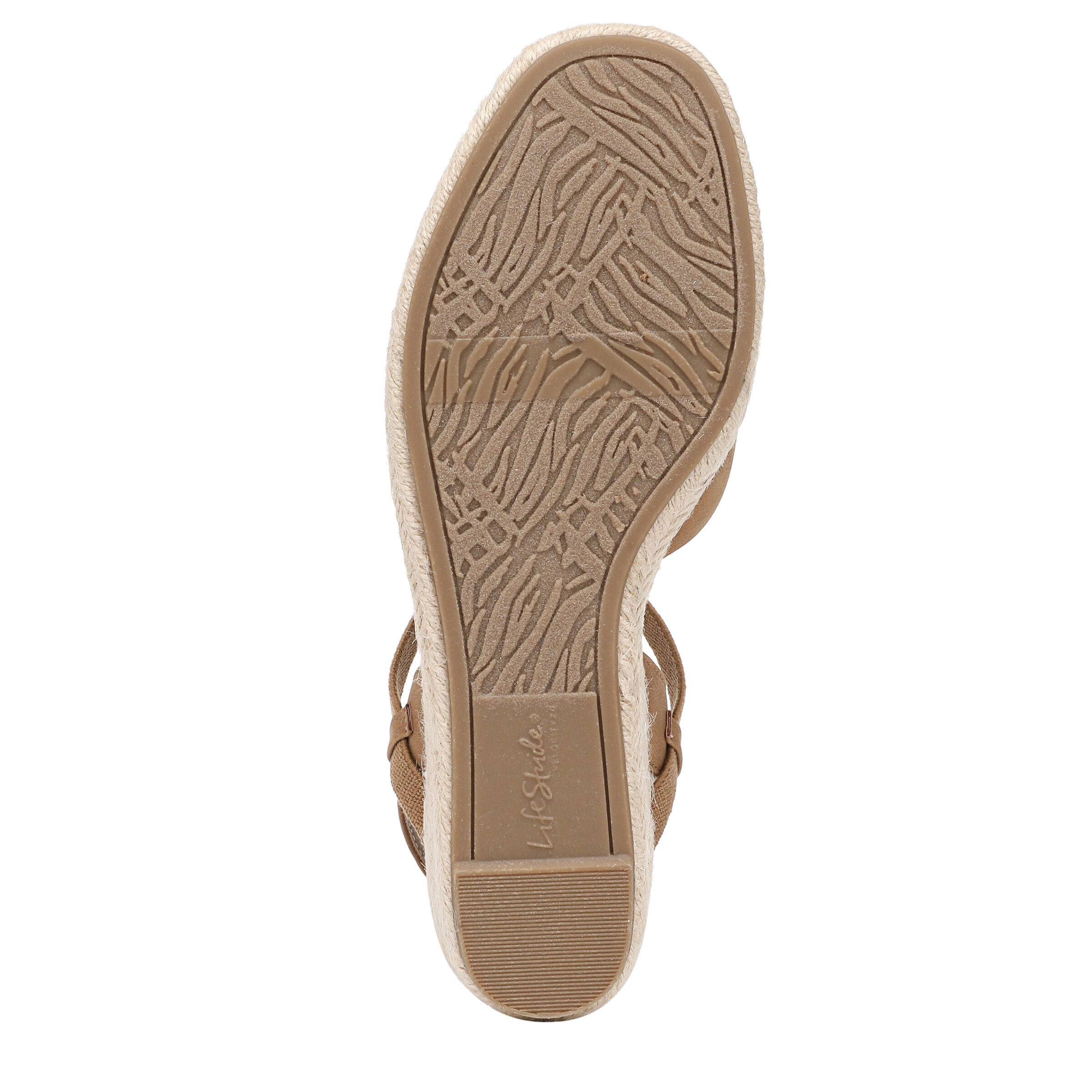 Pilar Wedge Sandal, TAN, alternate image number 7