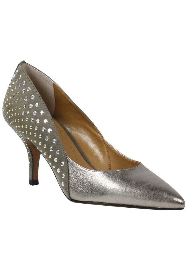 Jakey Pumps And Slings , TAUPE METALLIC NAPPA, hi-res image number 0