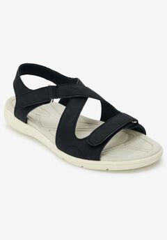 Black Comfort Sandals