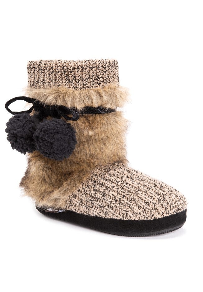 Leslie Slipper by Muk Luks®, BEIGE, hi-res image number null
