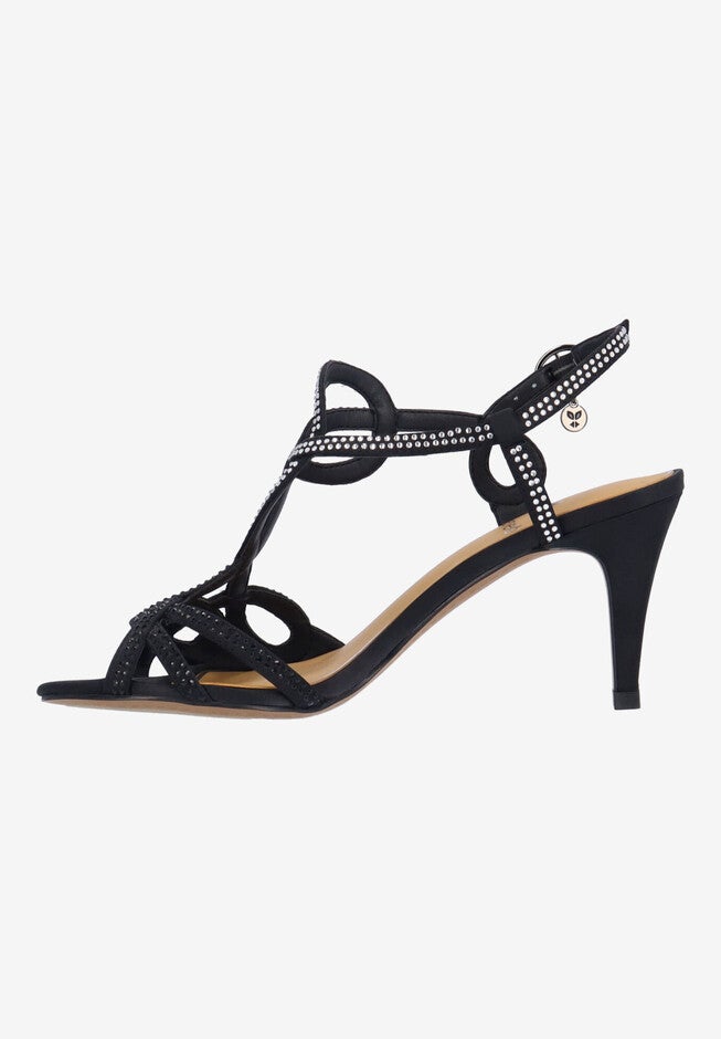 Lulah Strappy Sandal, BLACK, alternate image number 5