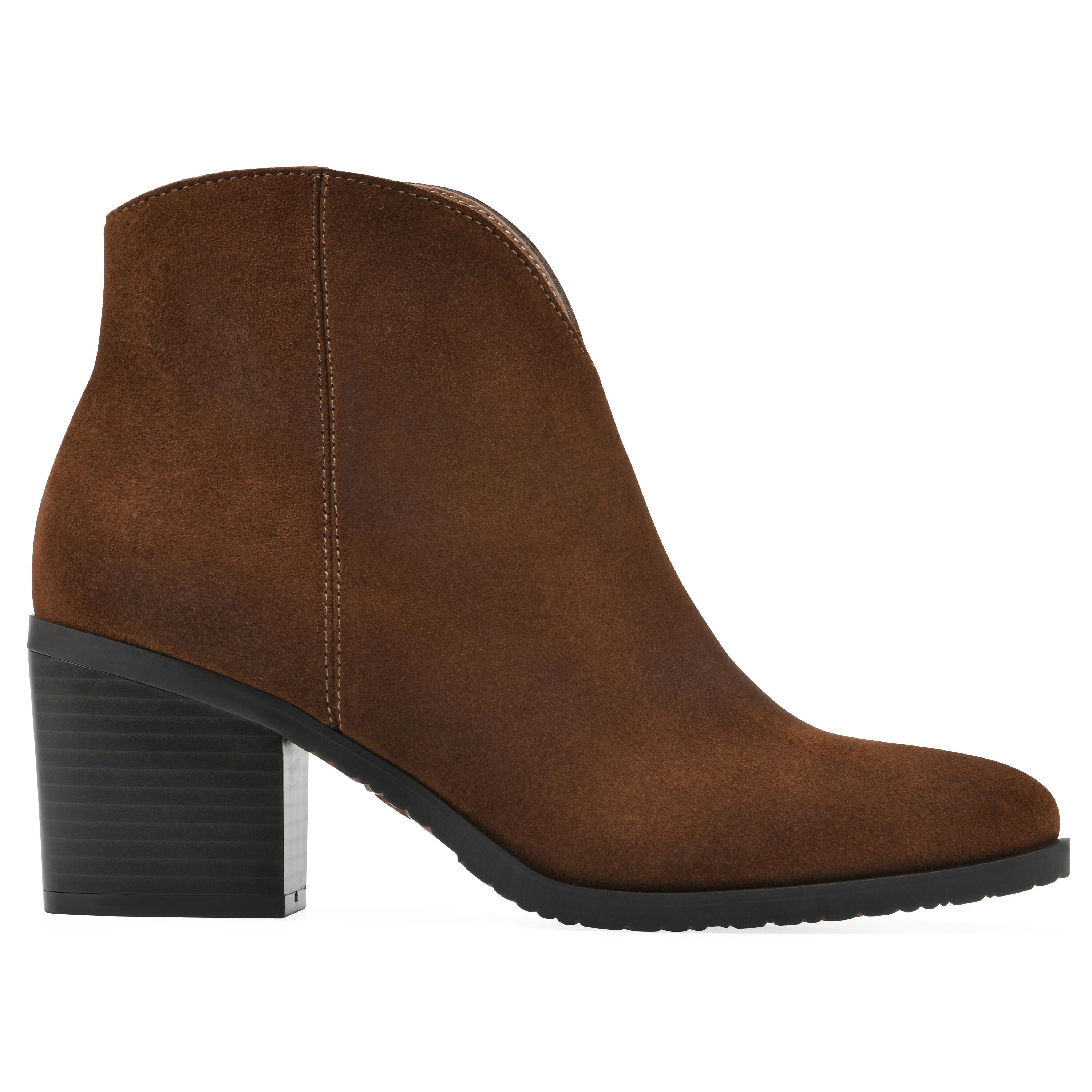 Tattle Heeled Bootie, HAZEL SUEDE, alternate image number 2