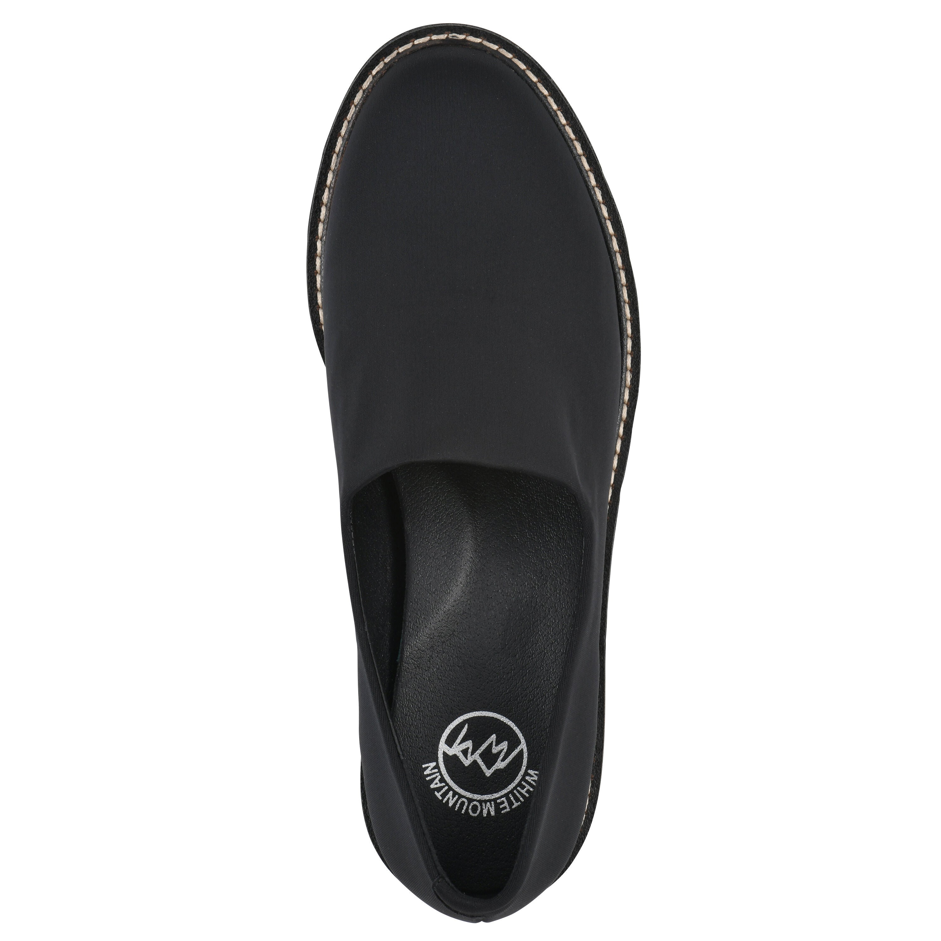Gianni Lug Sole Flat, BLACK FABRIC, alternate image number 4