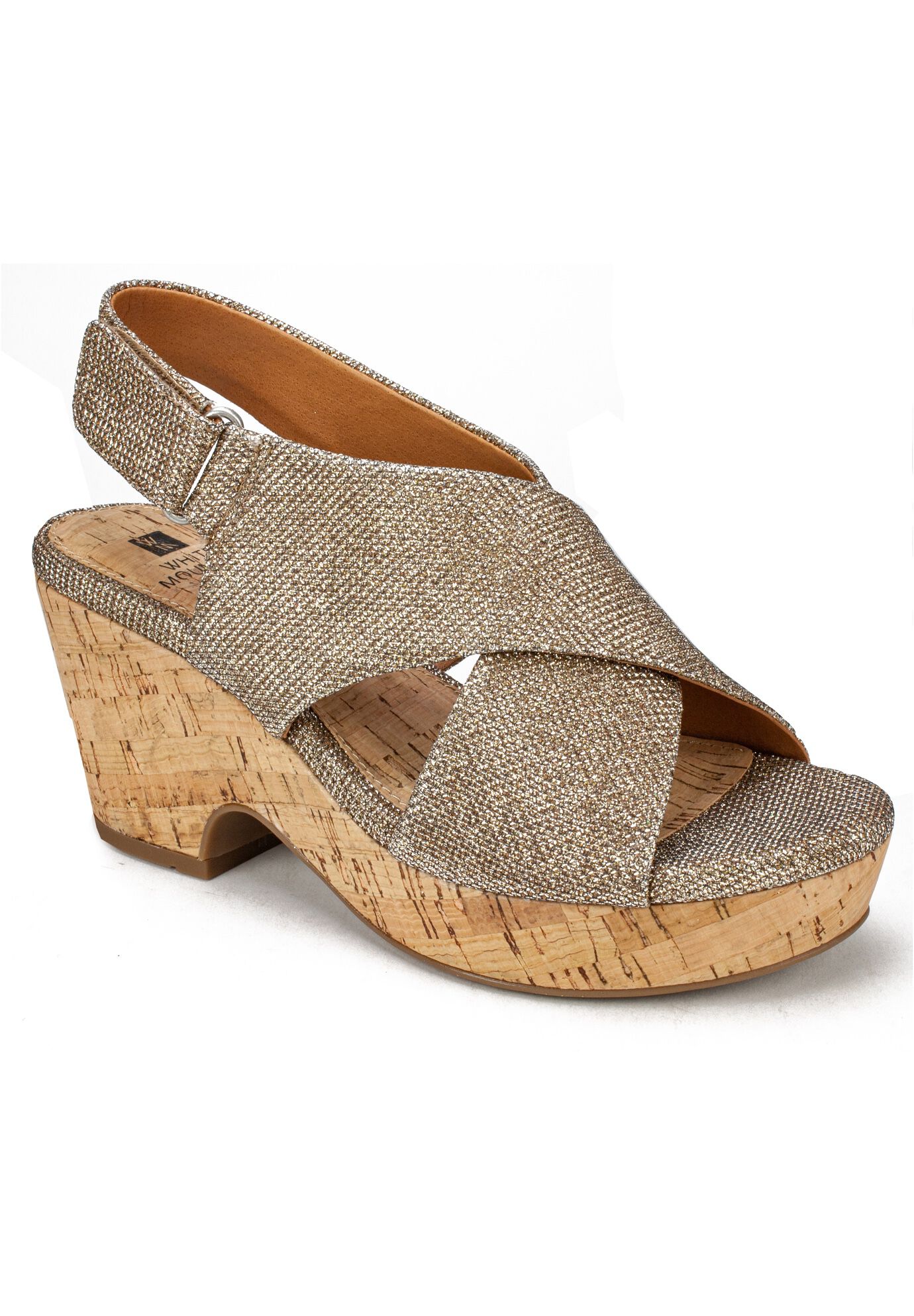 white mountain ladies sandals
