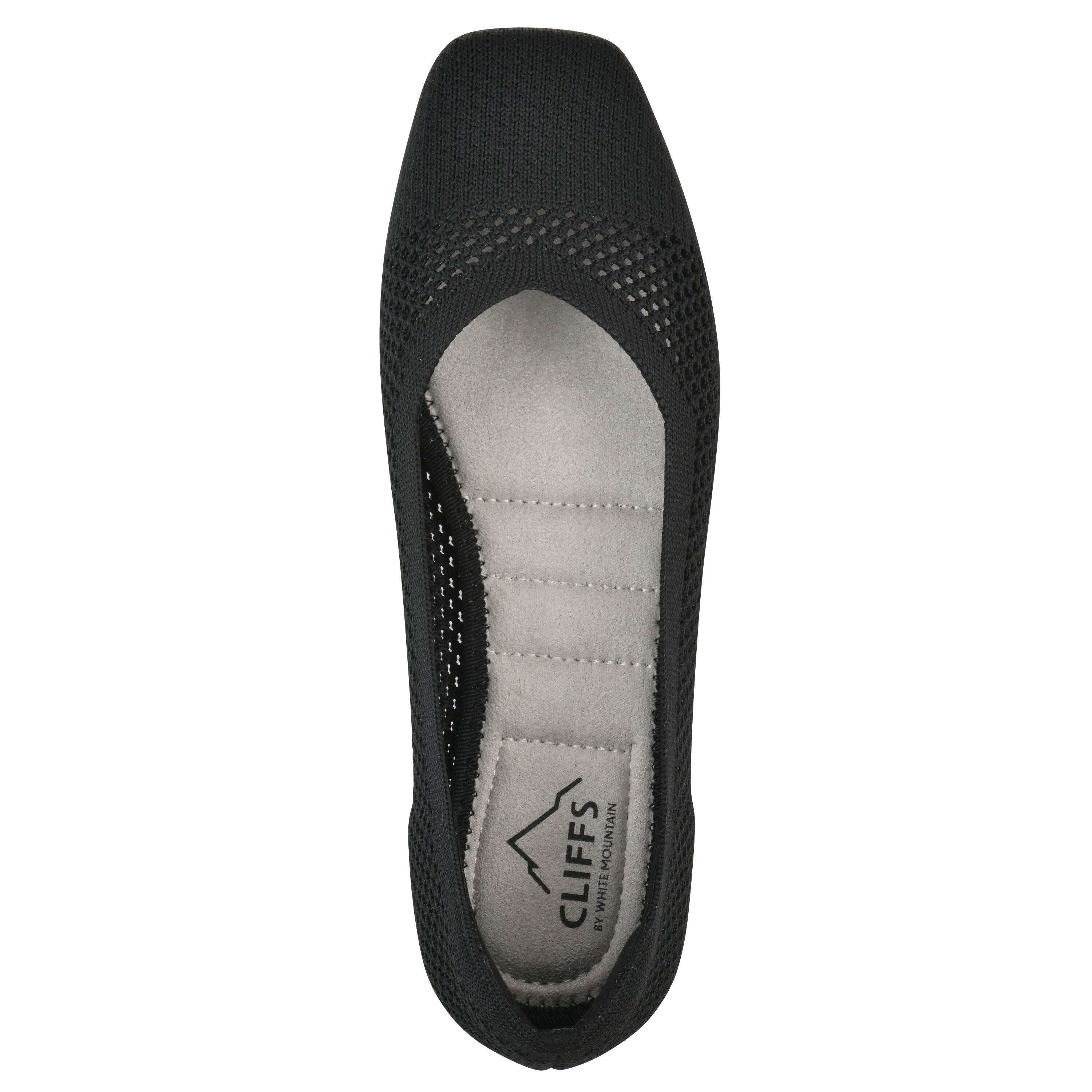 Beslee Fly Knit Ballet Flat, BLACK FABRIC, alternate image number 4