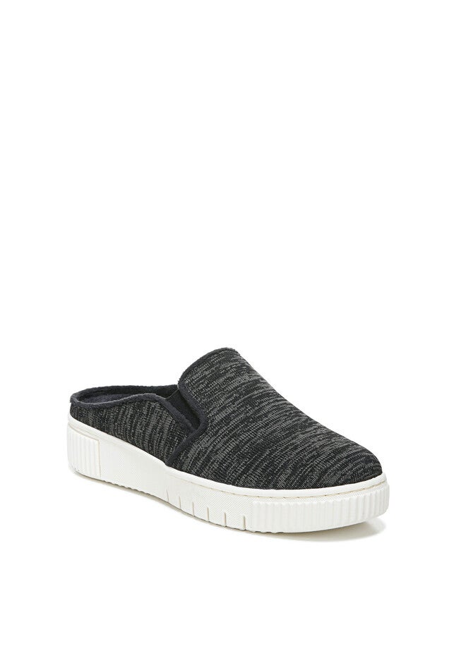 Truly Slip On, BLACK GREY KNIT, hi-res image number null