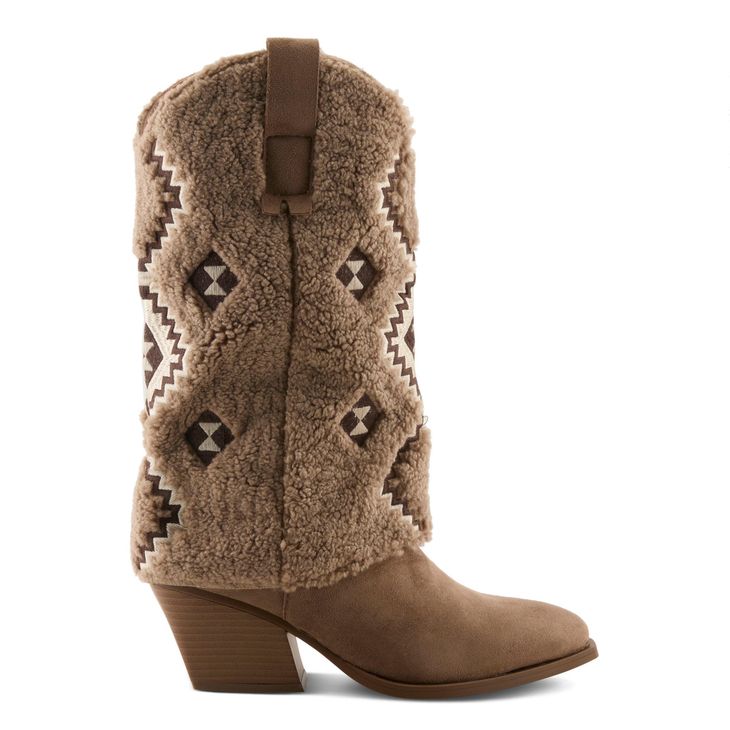 Westee Mid Calf Boots, BEIGE, alternate image number 4