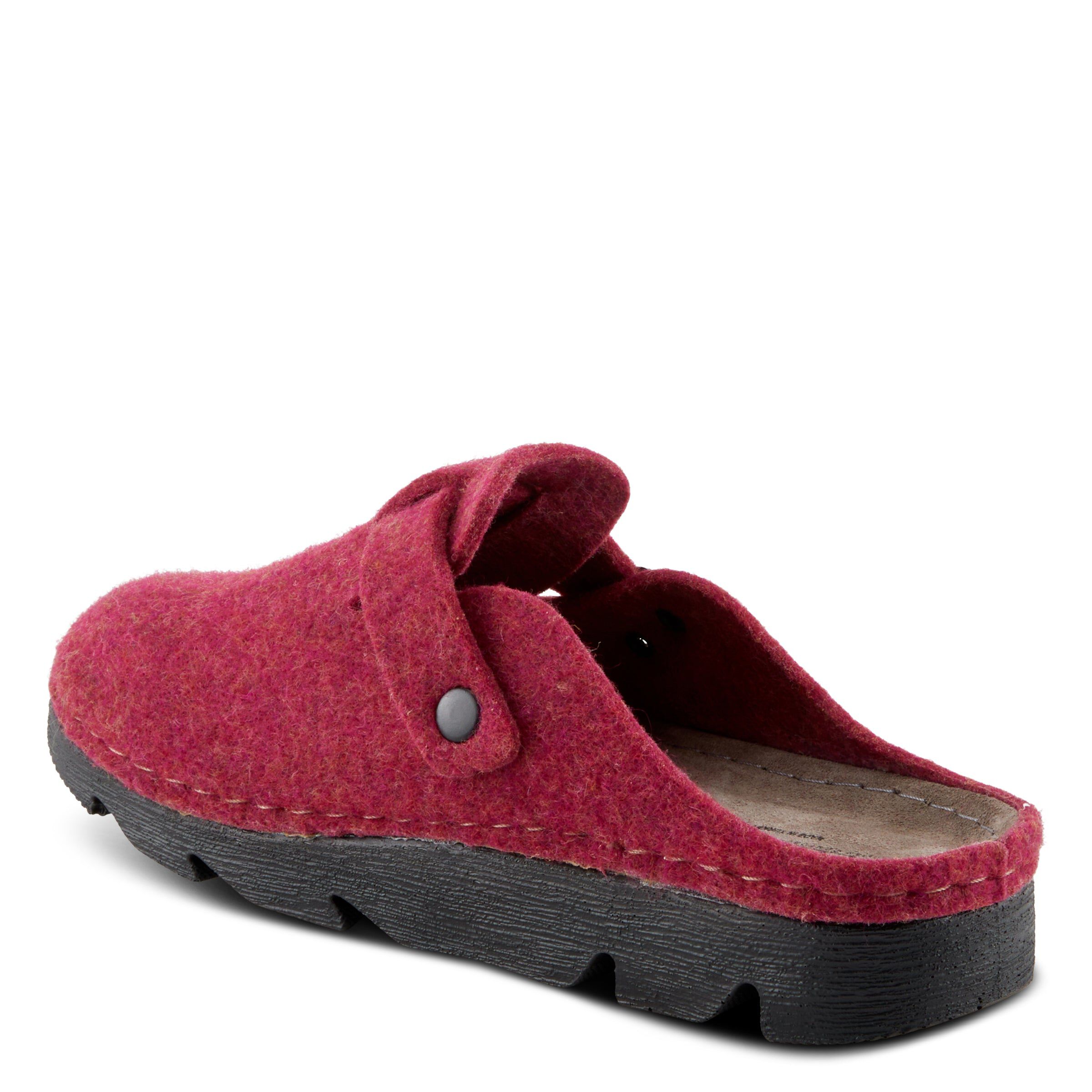 Clogger Open Back Clog Slipper, BORDEAUX, alternate image number 7