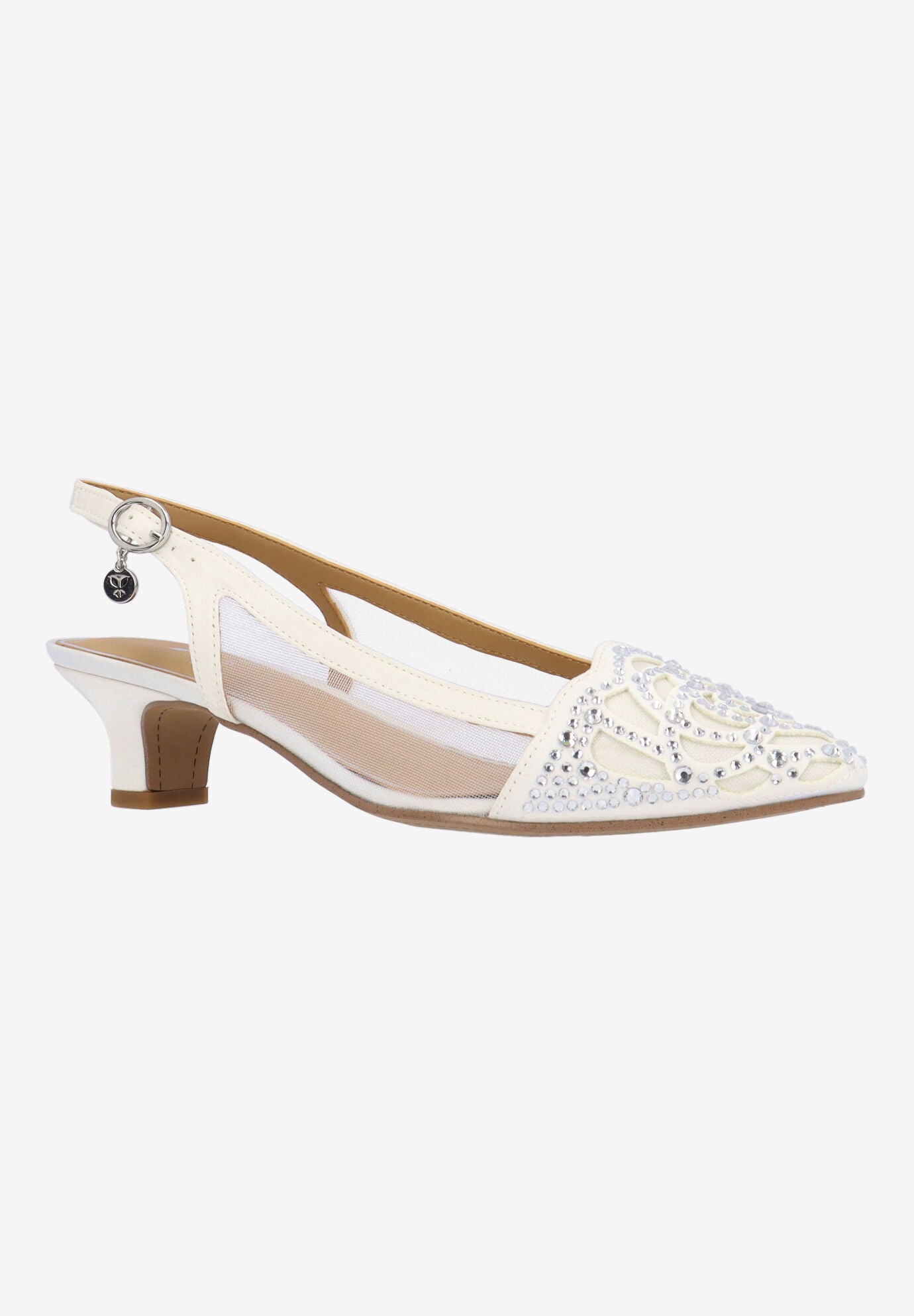 Elsinora Sling Back Pump, WHITE, hi-res image number 0