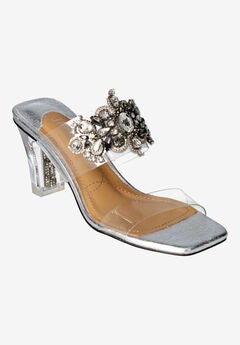 Wide Width Rhinestone Shoes