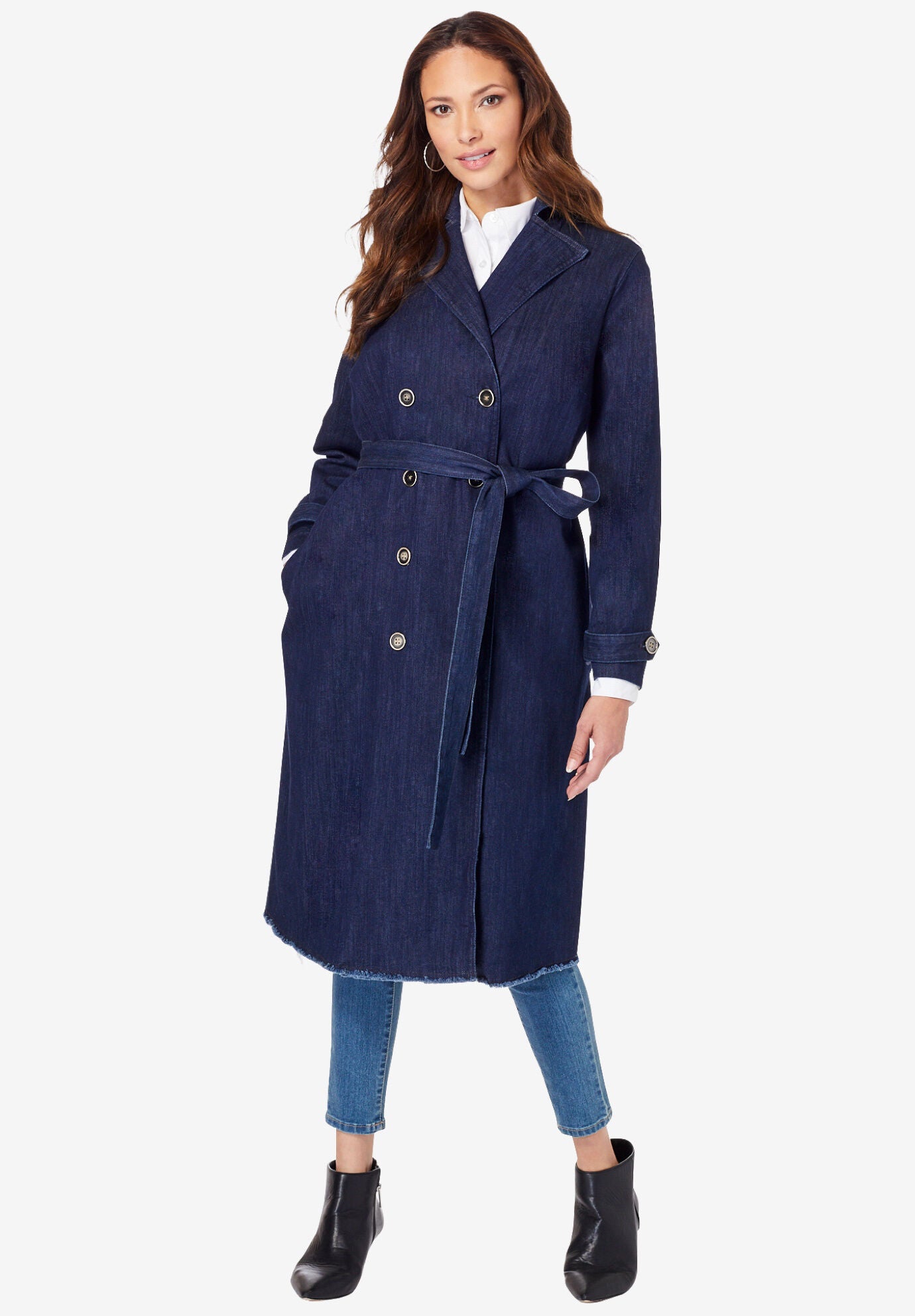 plus trench coat