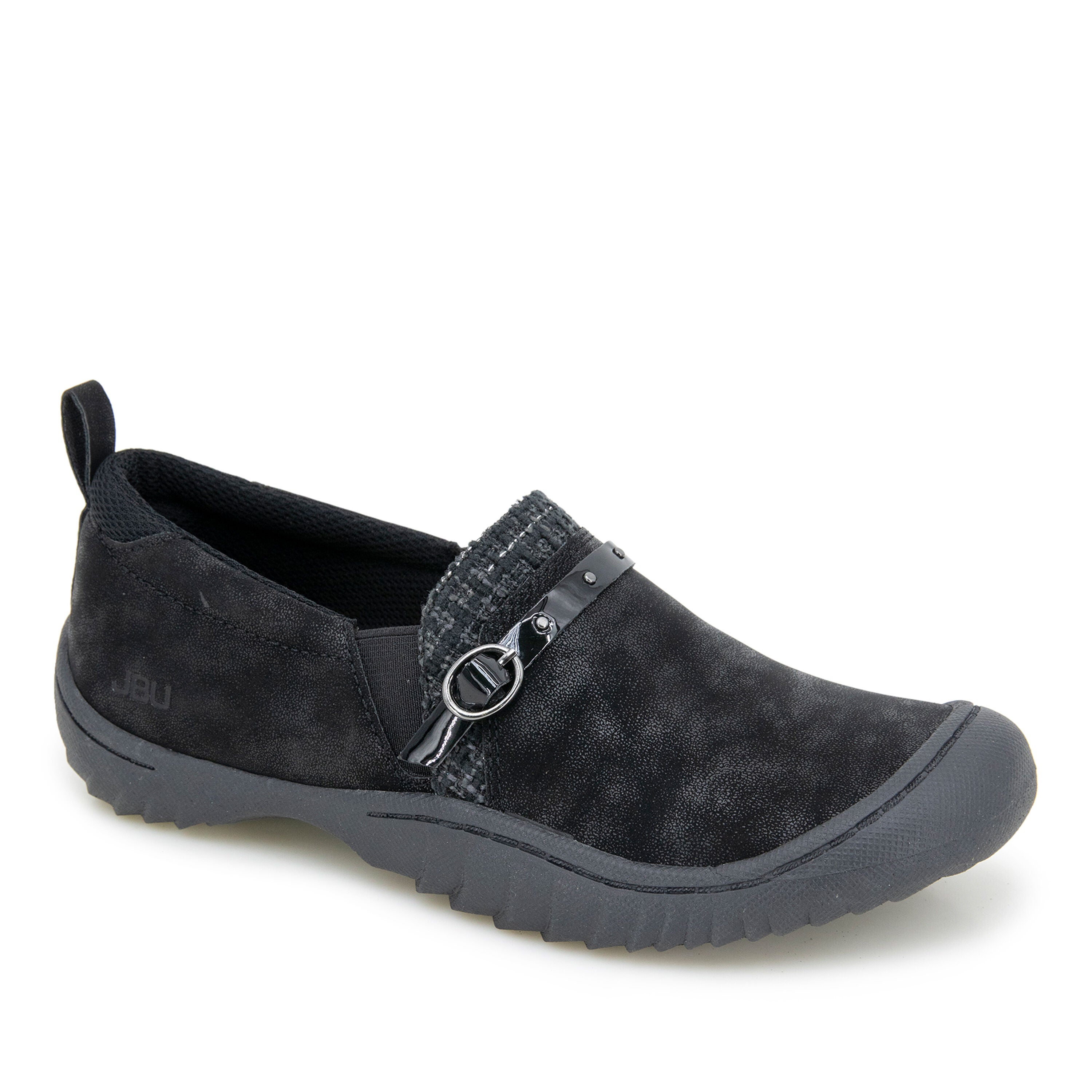 Mavis Slip-On Flat, BLACK, hi-res image number 0