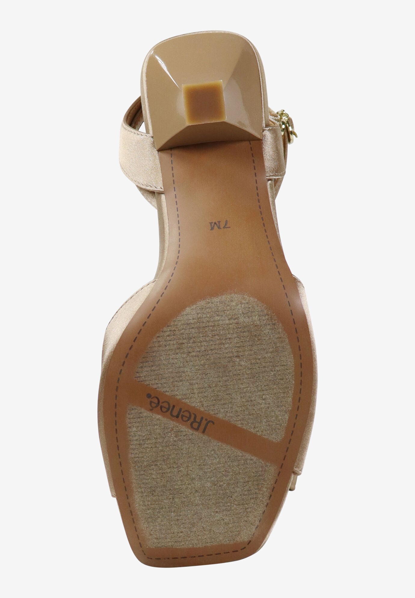 Nishia Ankle Strap Sandal, BEIGE, alternate image number 6